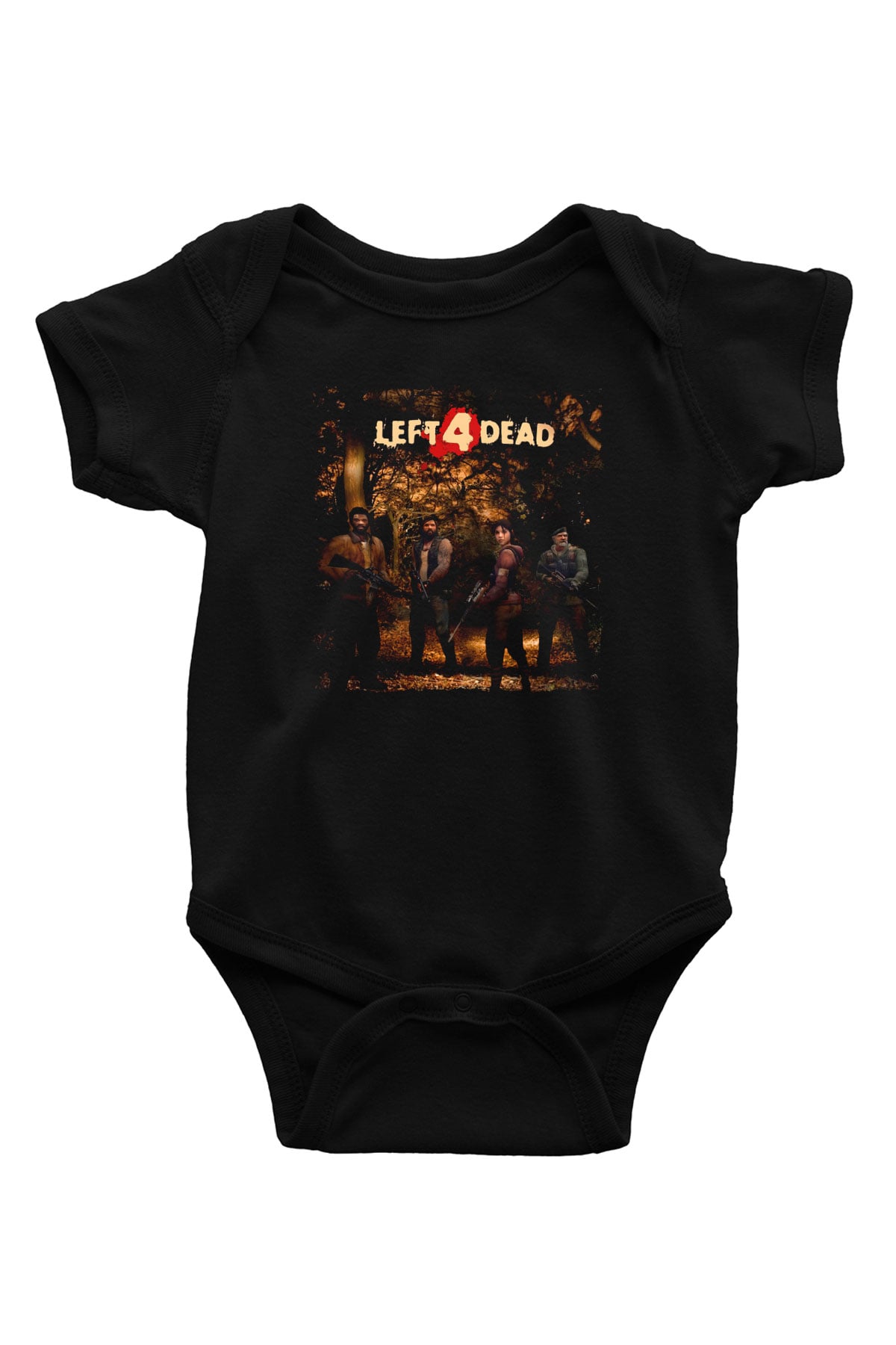 Left 4 Dead Siyah Bebek Body - Zıbın