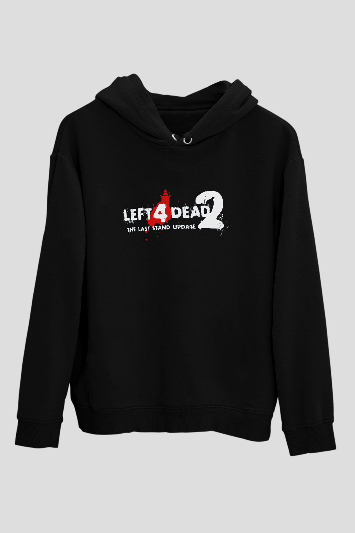 Left 4 Dead Siyah Unisex Hoodie