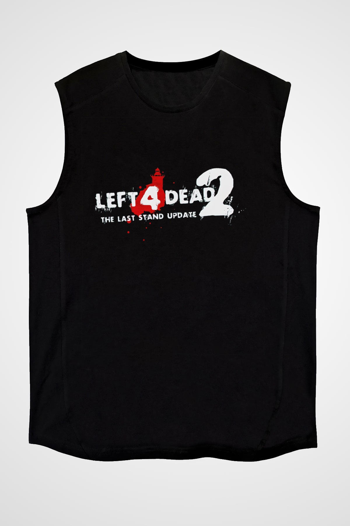 Left 4 Dead Siyah Unisex Kolsuz Tişört