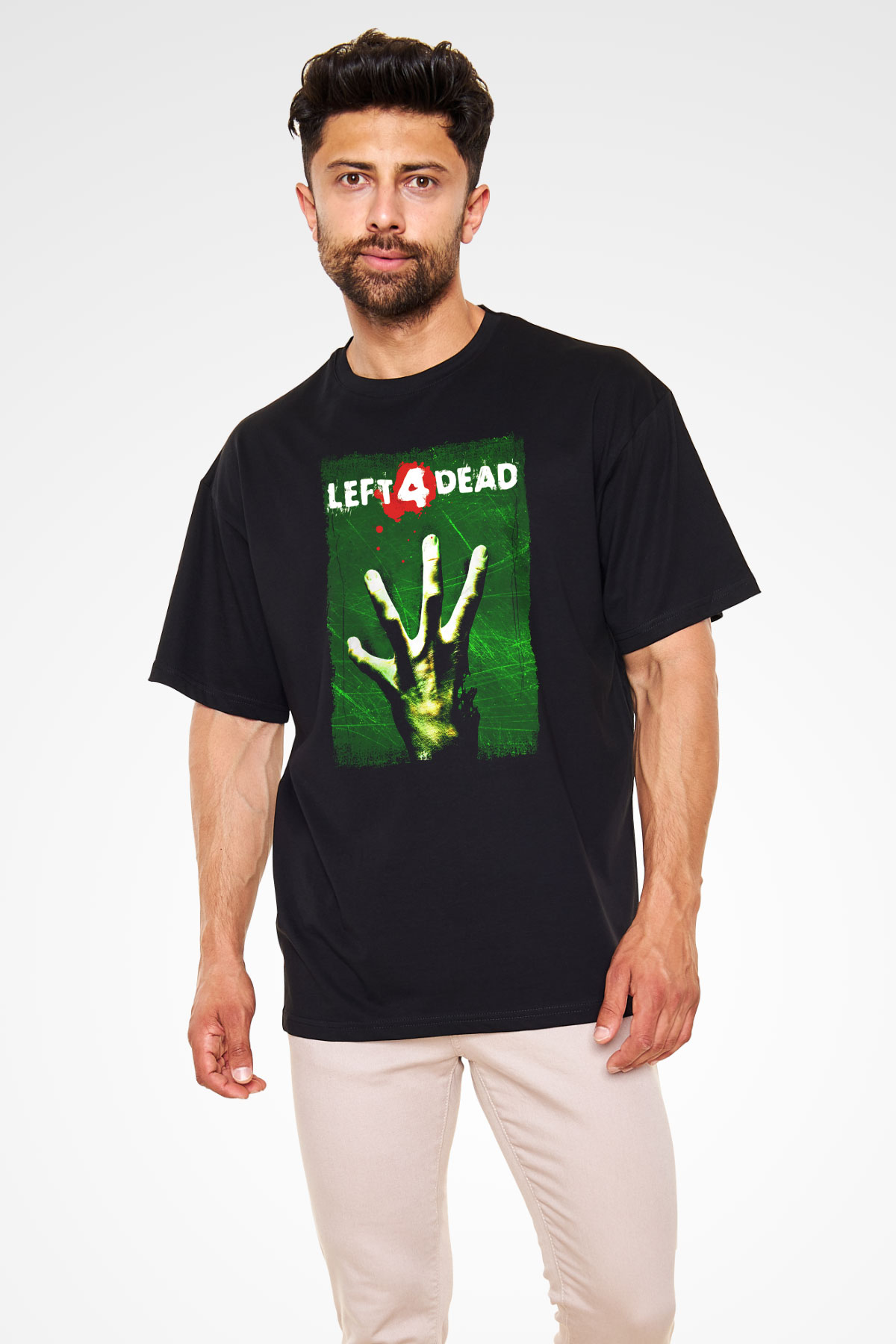 Left 4 Dead Siyah Unisex Tişört T-Shirt