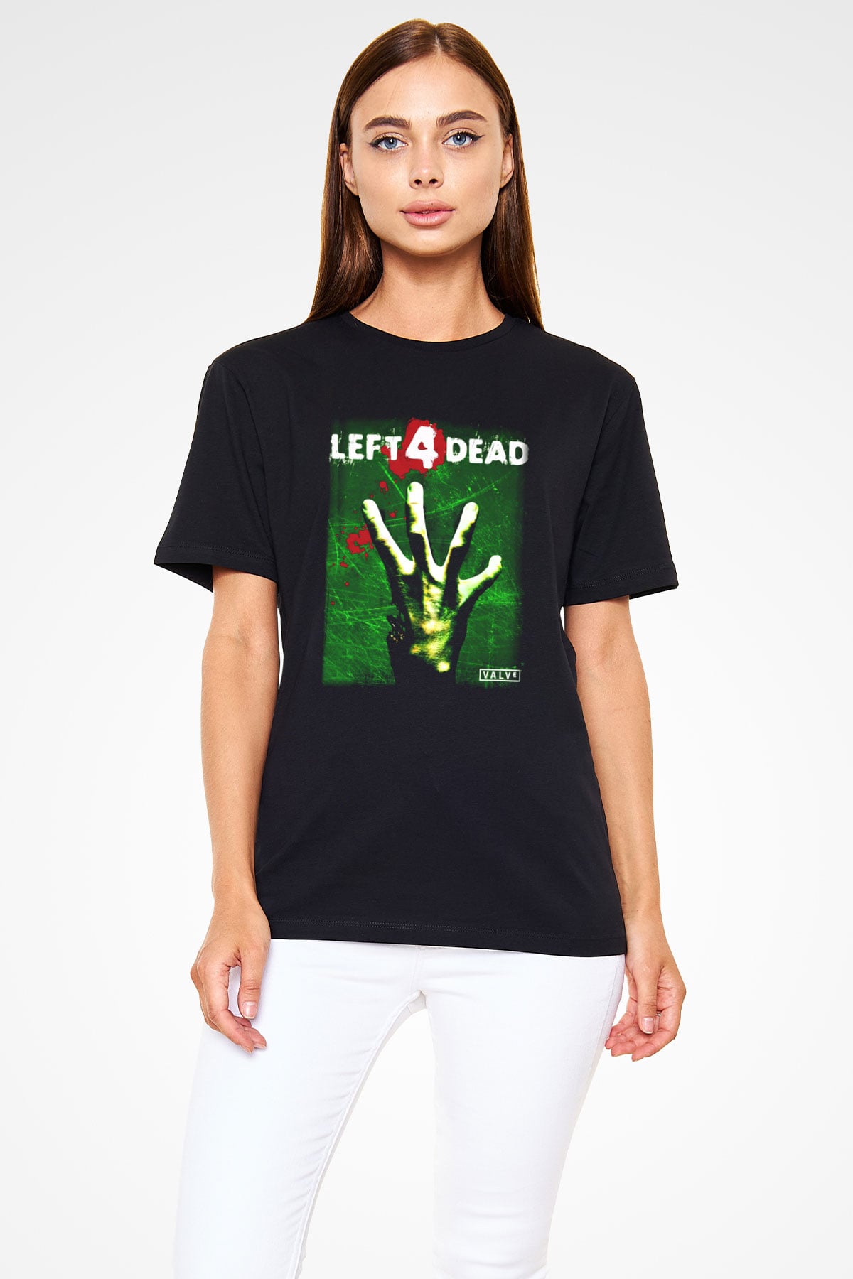 Left 4 Dead Siyah Unisex Tişört T-Shirt
