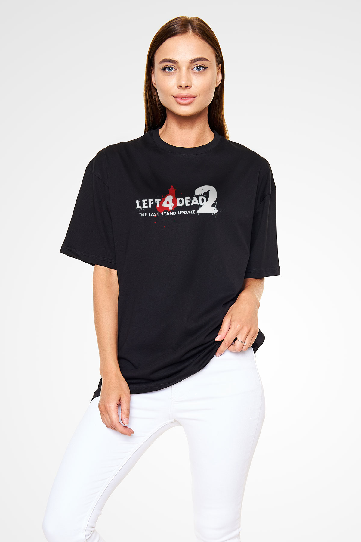 Left 4 Dead Siyah Unisex Tişört T-Shirt
