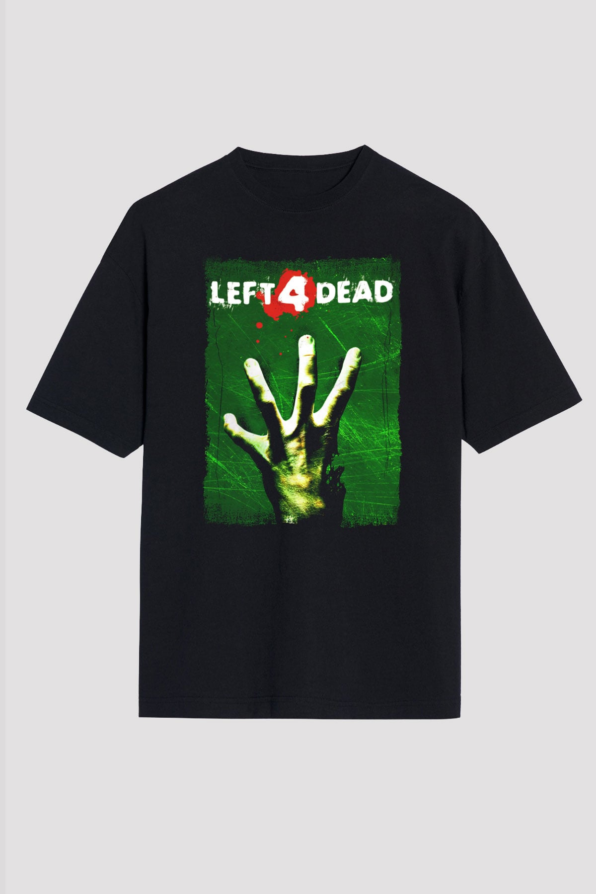 Left 4 Dead Siyah Unisex Tişört T-Shirt