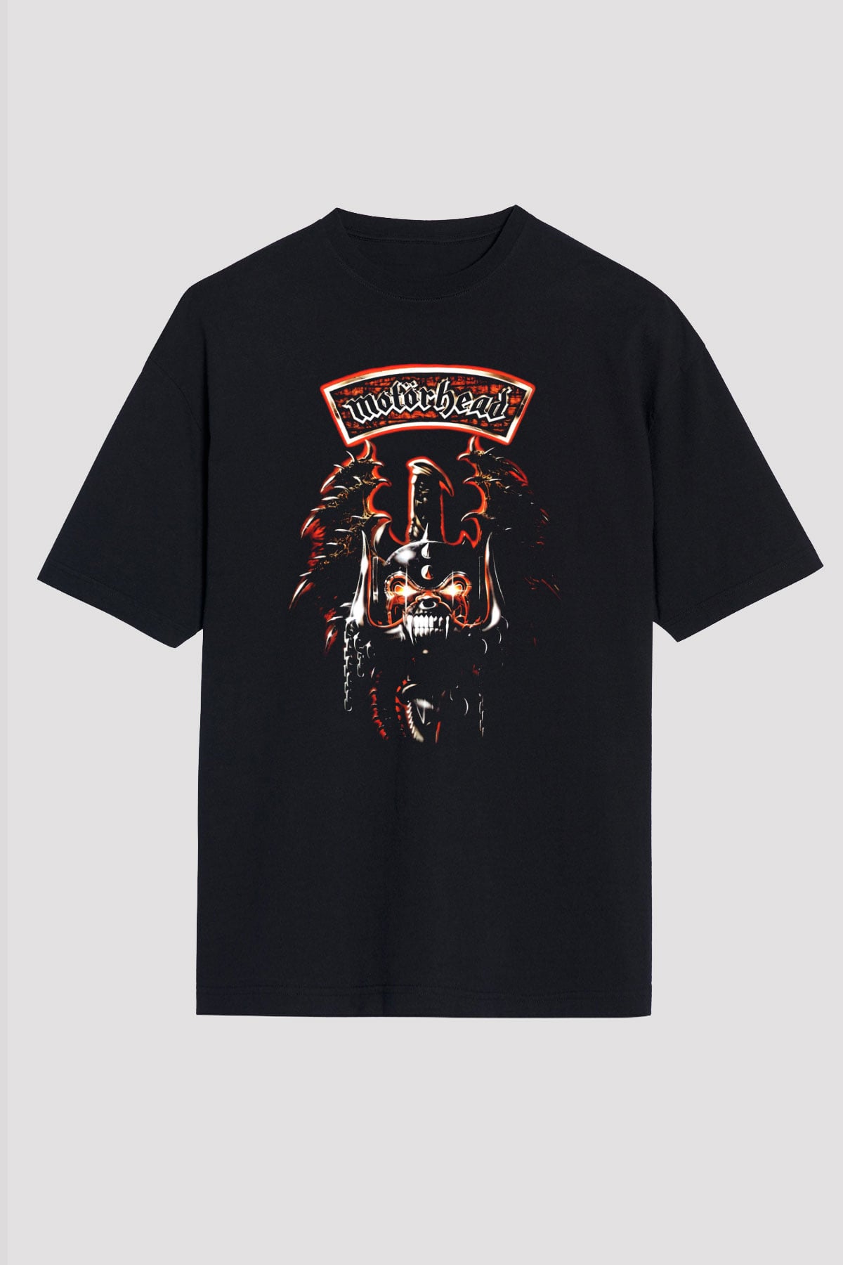 Lemmy Siyah Unisex Oversize Tişört T-Shirt