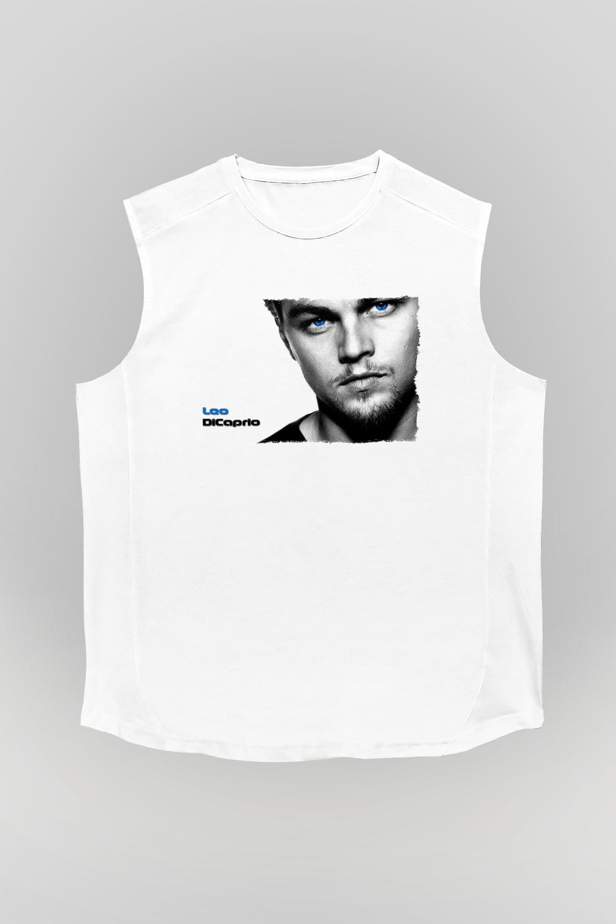 Leonardo DiCaprio Beyaz Unisex Kolsuz Tişört