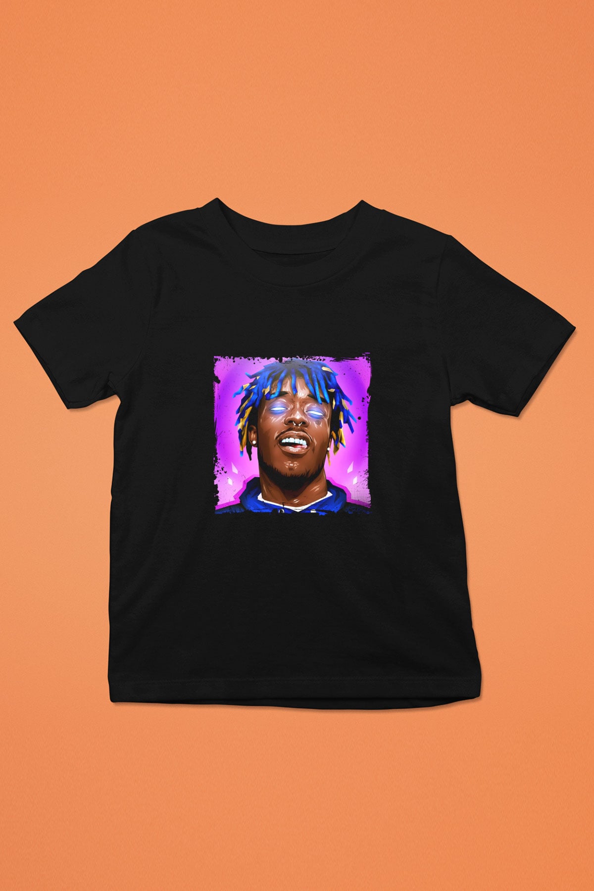 Lil Uzi Vert Baskılı Unisex Siyah Çocuk Tişört