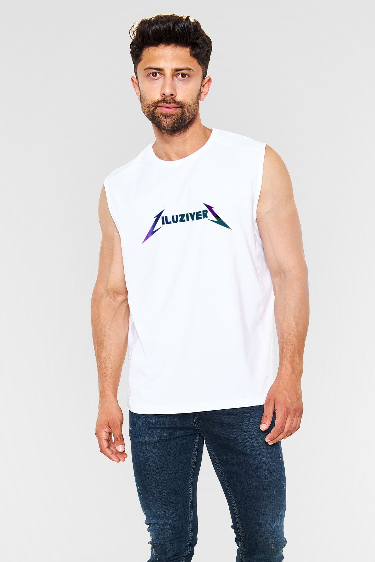 Lil Uzi Vert Beyaz Unisex Kolsuz Tişört