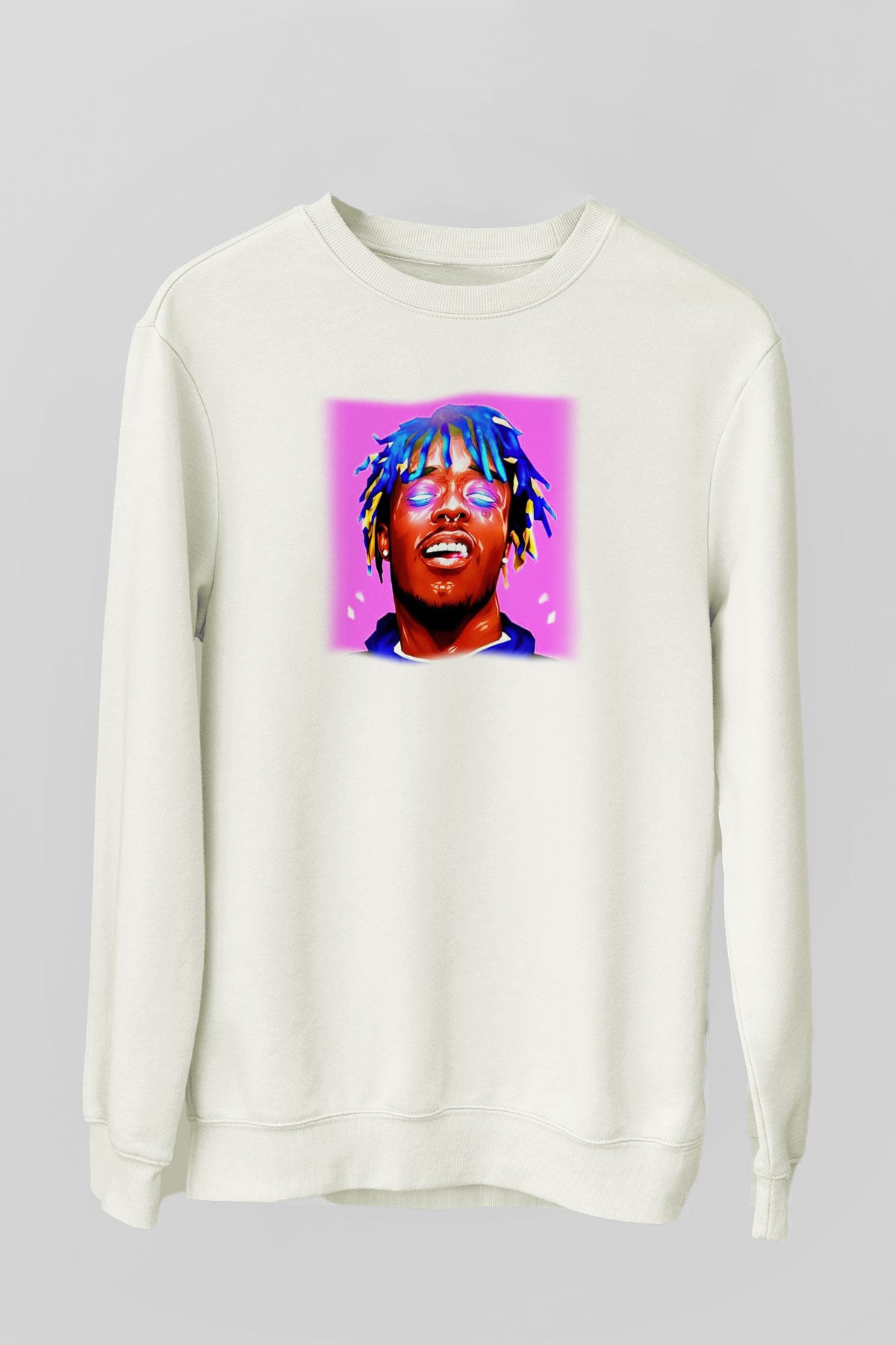 Lil Uzi Vert Beyaz Unisex Sweatshirt