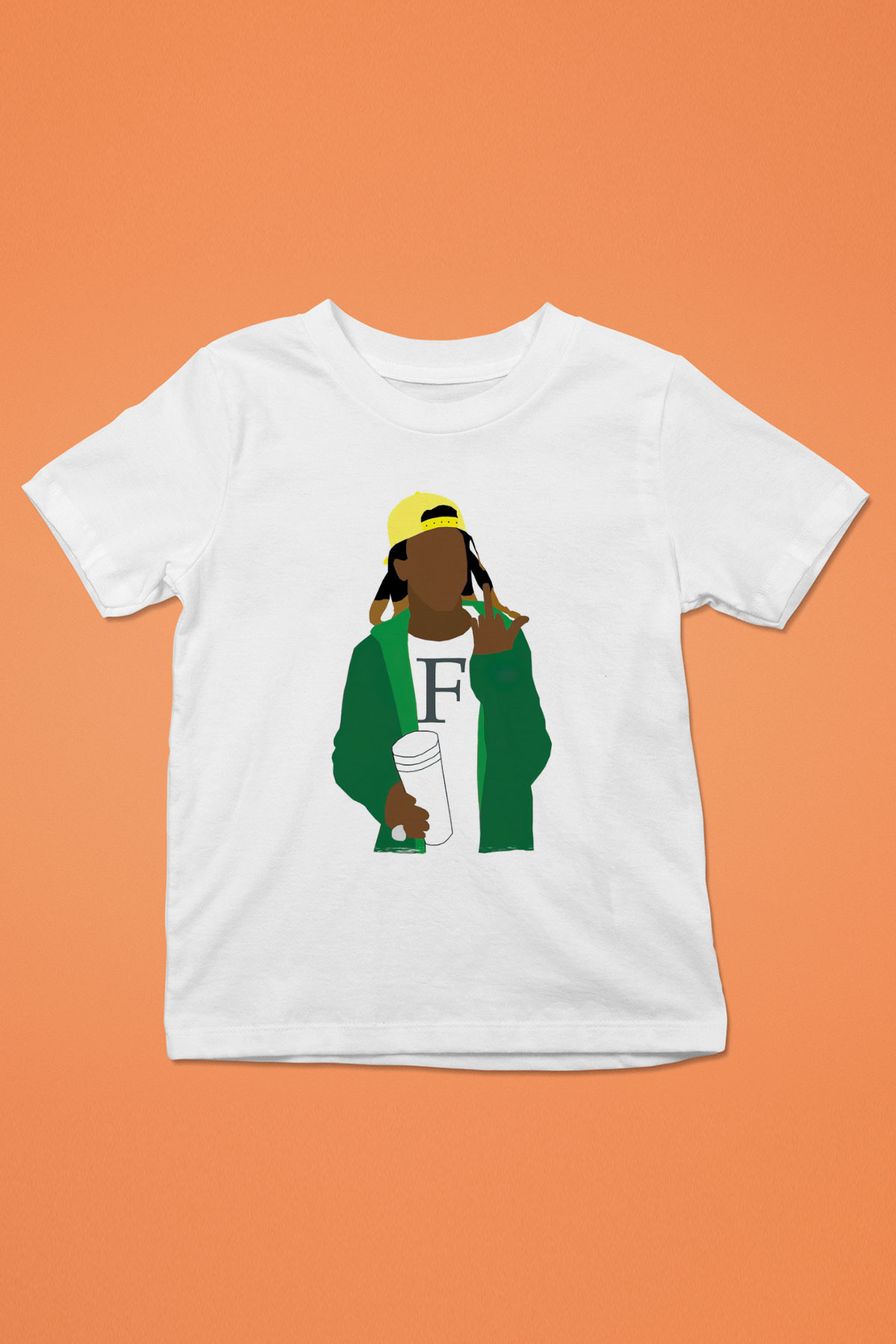 Lil Wayne Beyaz Unisex Çocuk Tişört