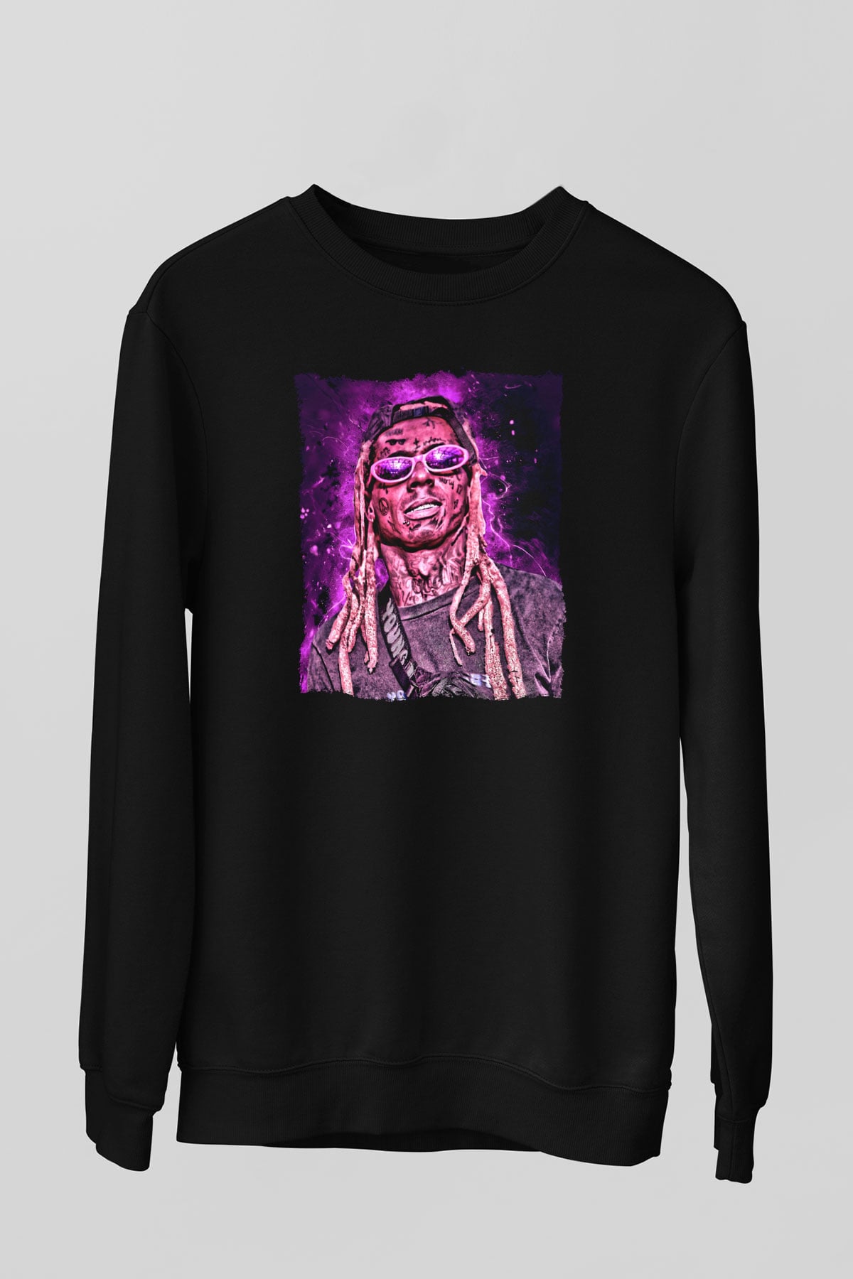 Lil Wayne Siyah Unisex Sweatshirt