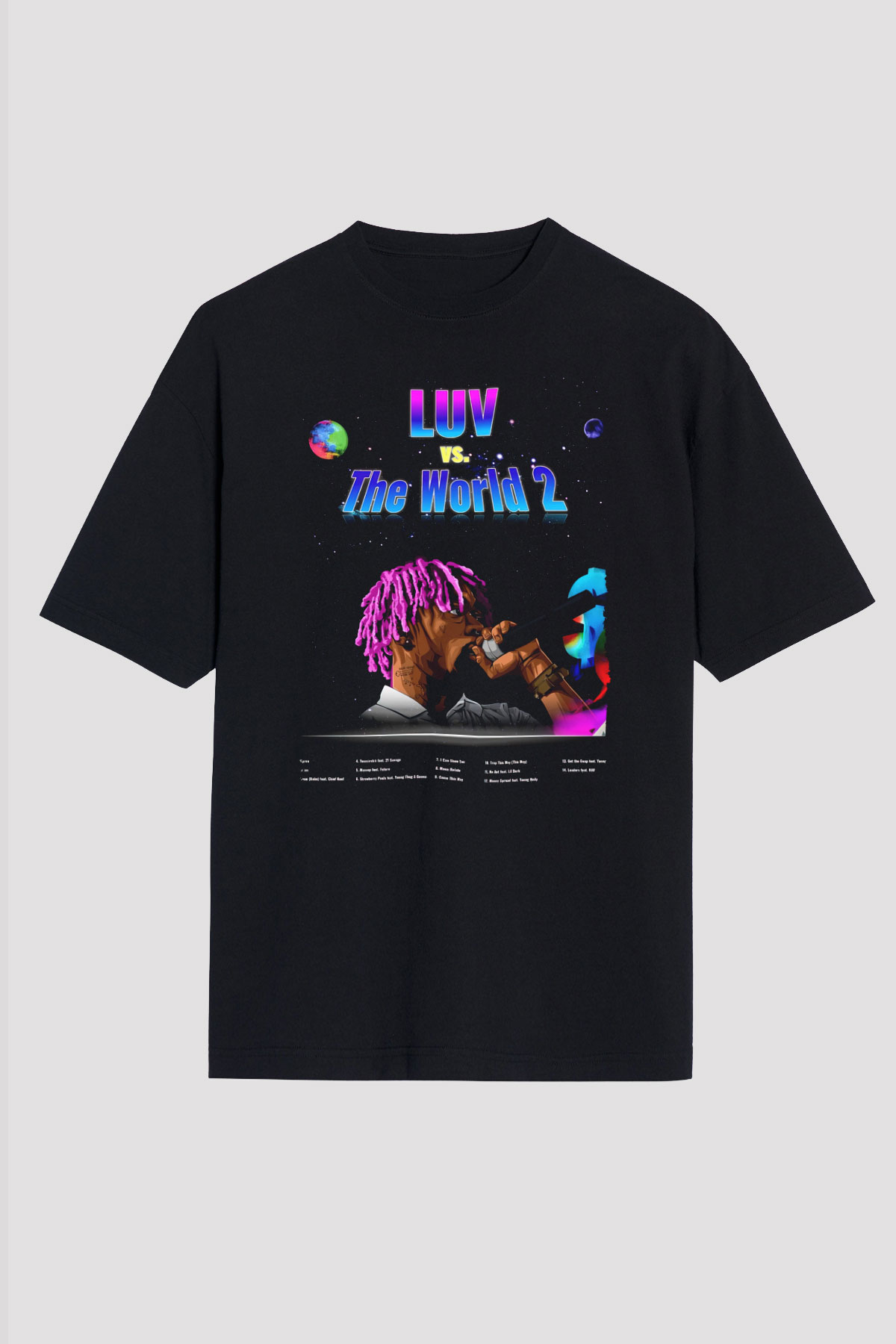 Lil Wayne Siyah Unisex Tişört T-Shirt - TişörtFabrikası