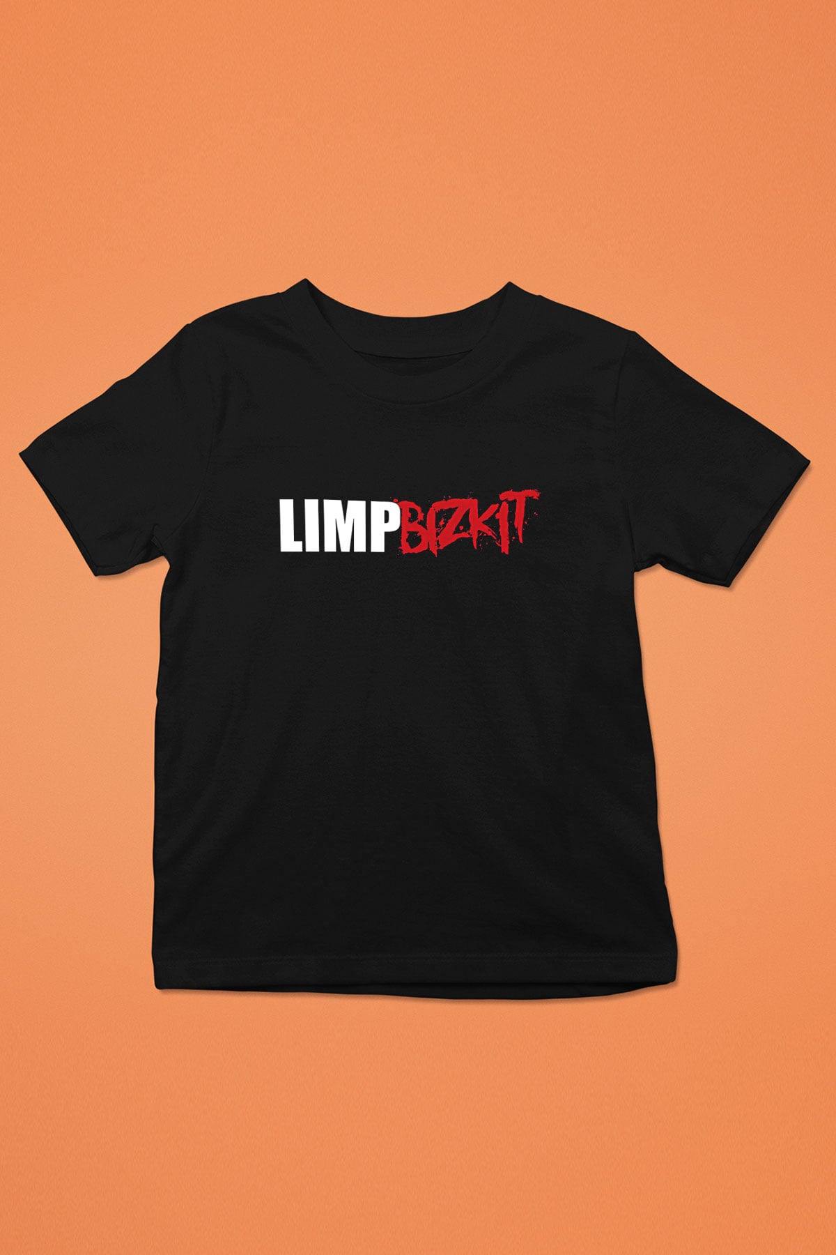 Limp Bizkit Baskılı Unisex Siyah Çocuk Tişört - Tshirt