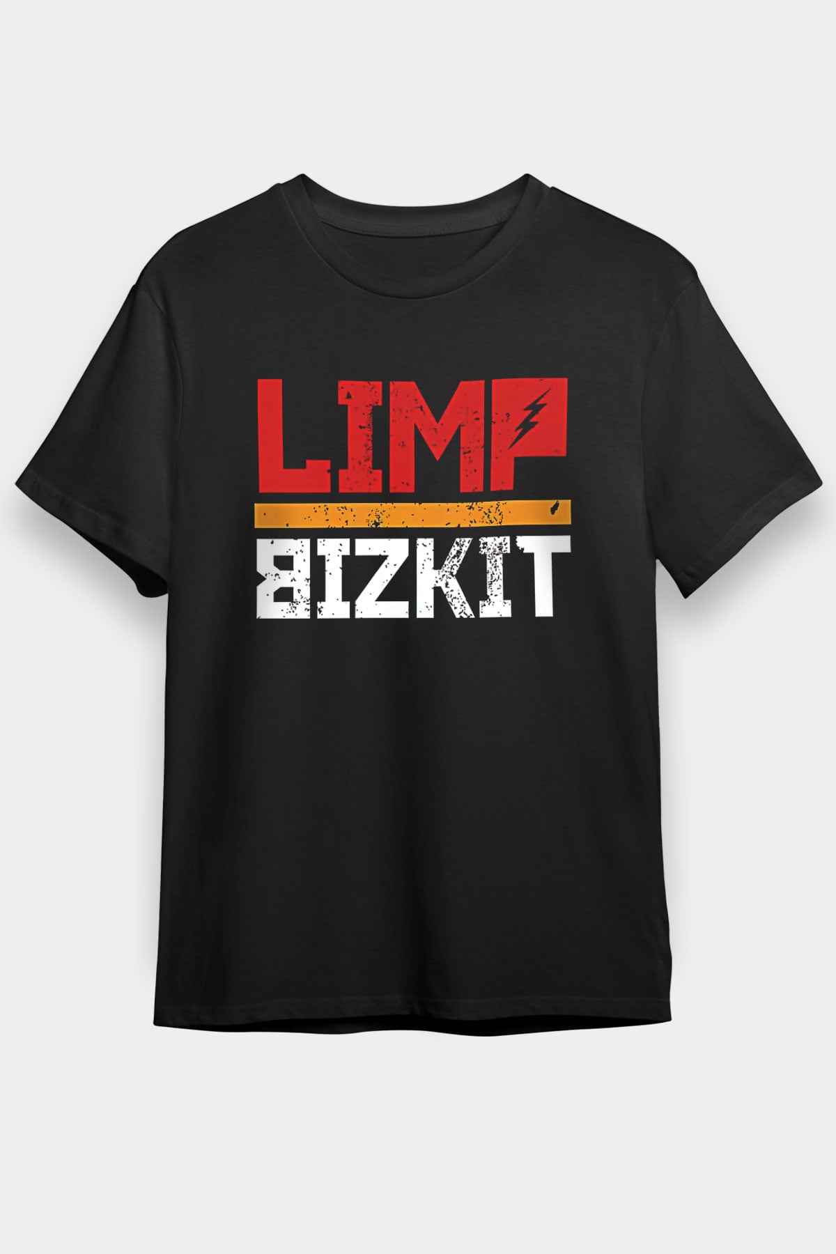 Limp Bizkit Baskılı Unisex Siyah Tişört - Tshirt