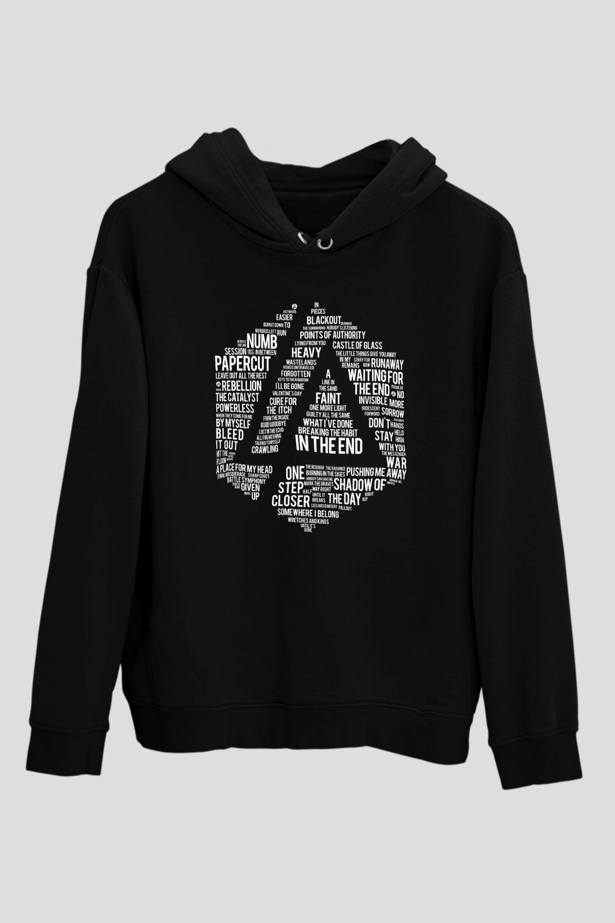 Linkin Park Siyah Unisex Hoodie