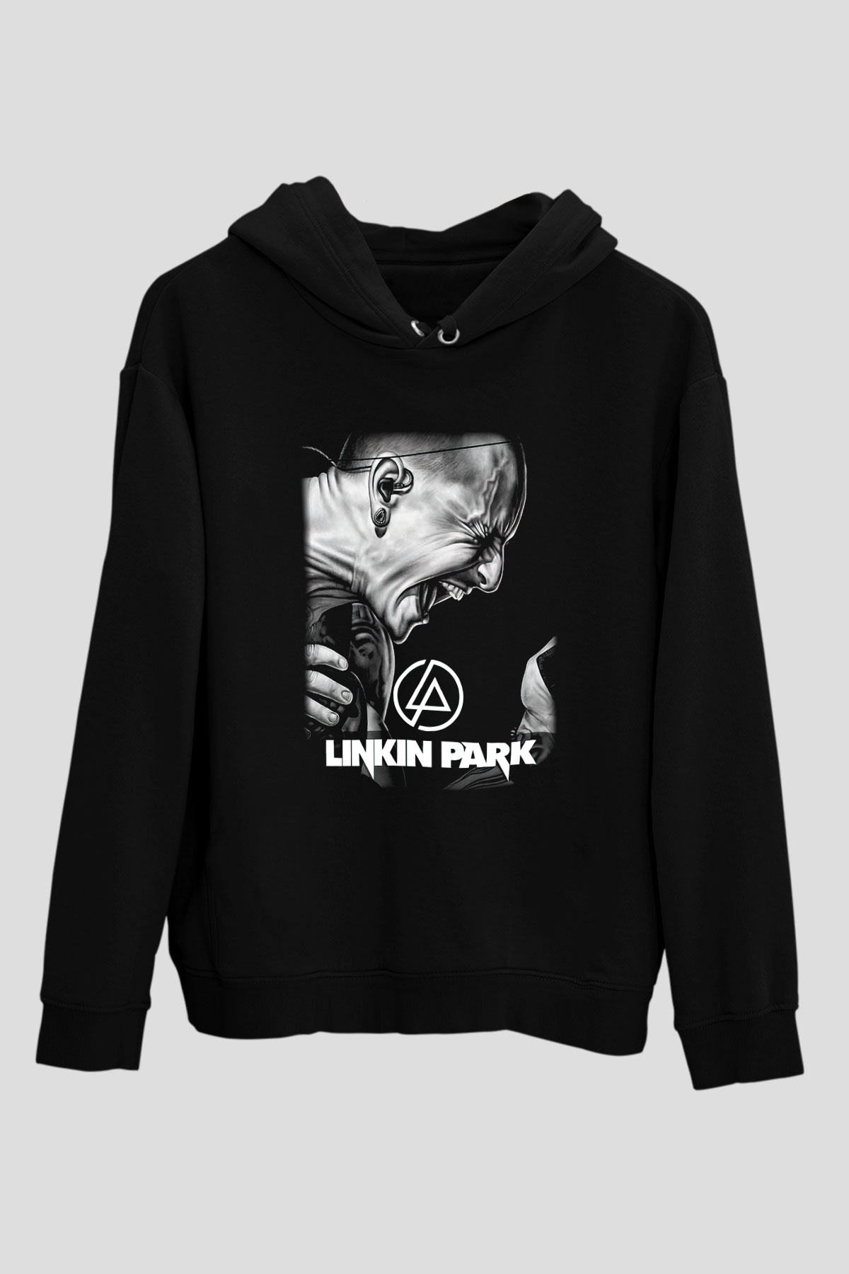 Linkin Park Siyah Unisex Hoodie