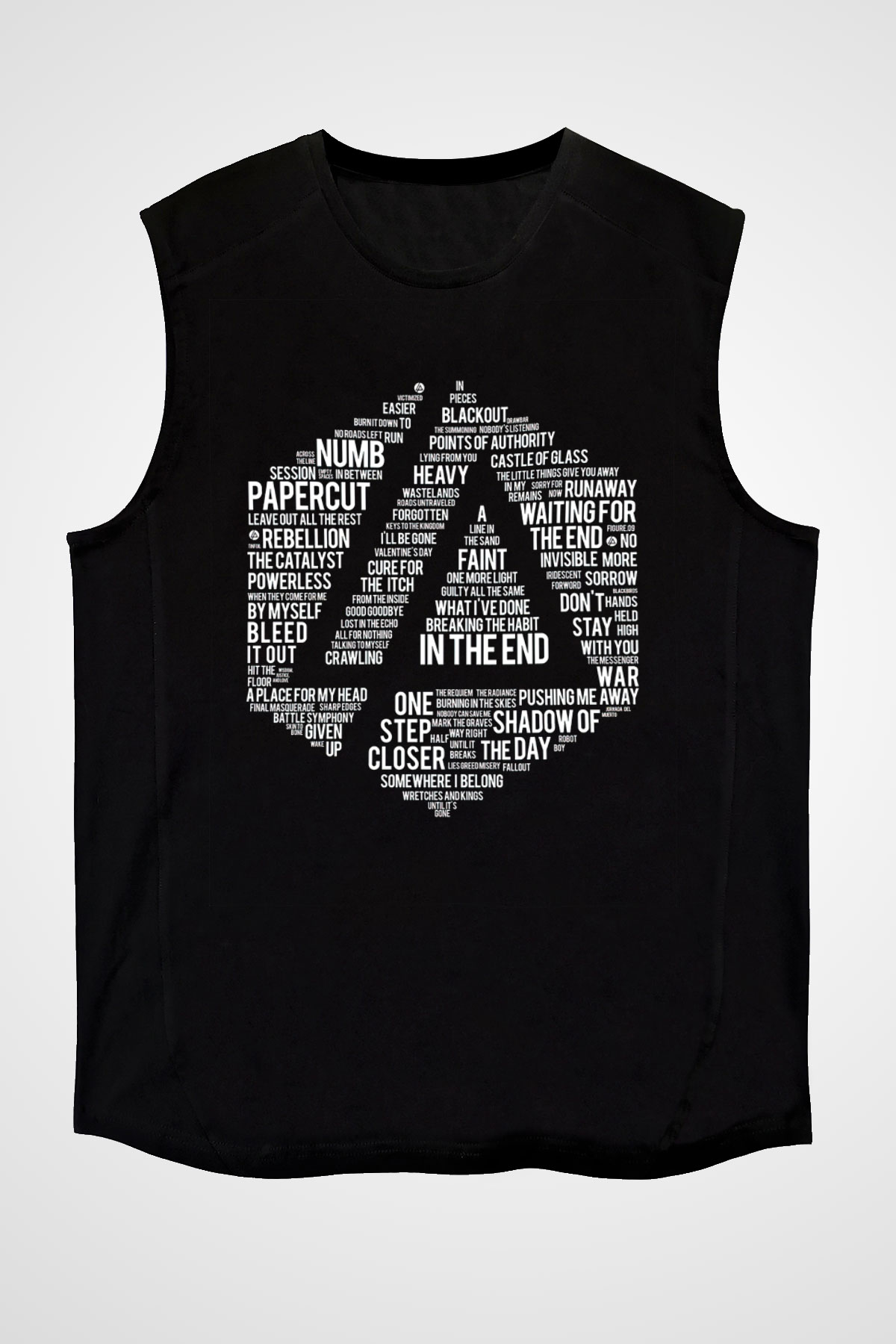 Linkin Park Siyah Unisex Kolsuz Tişört