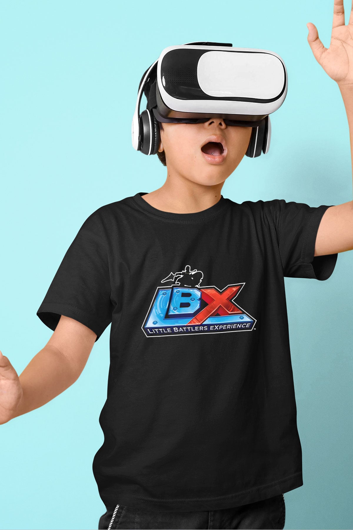 Little Battlers Experience Siyah Unisex Çocuk Tişört