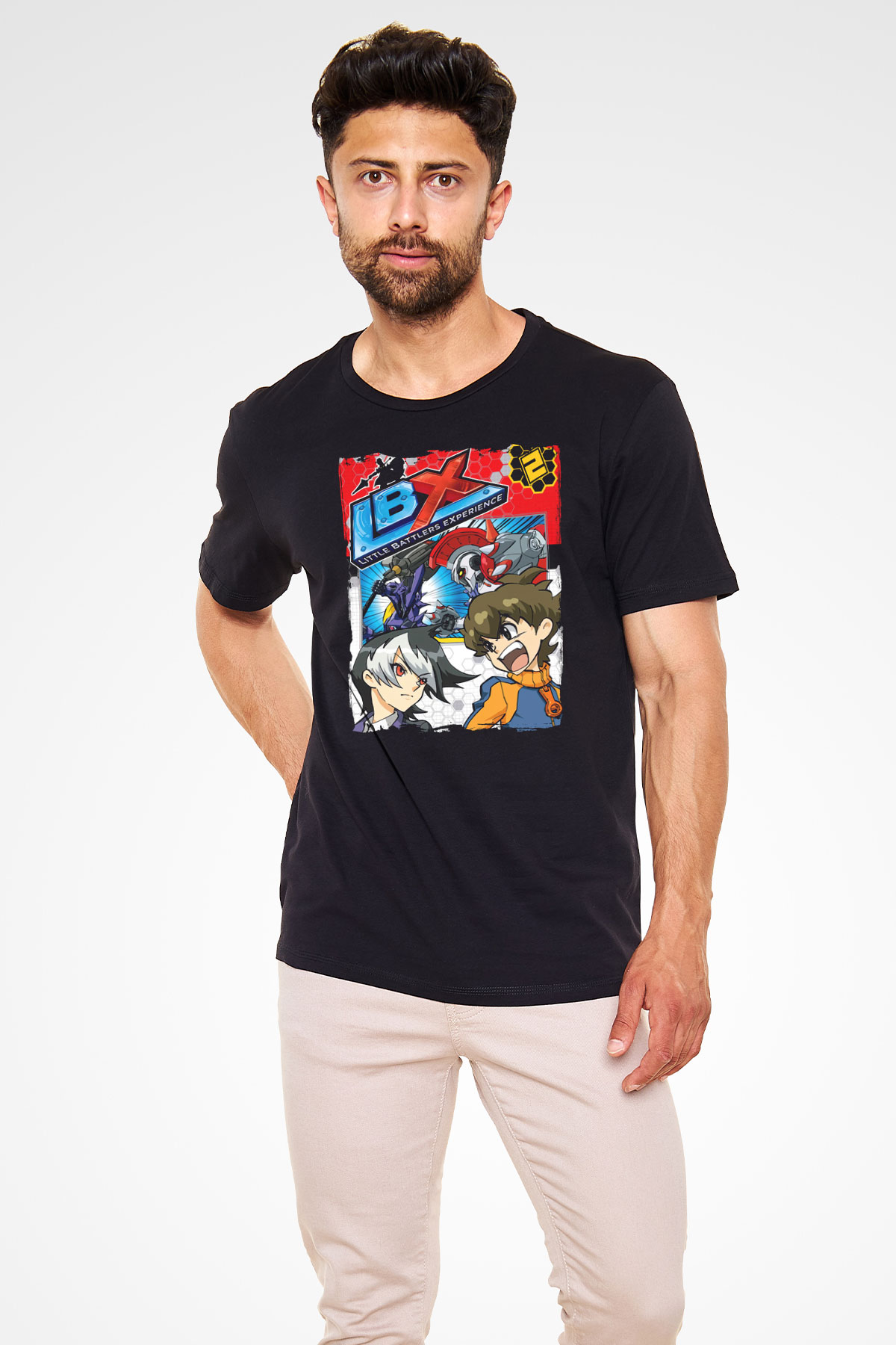 Little Battlers Experience Siyah Unisex Tişört T-Shirt