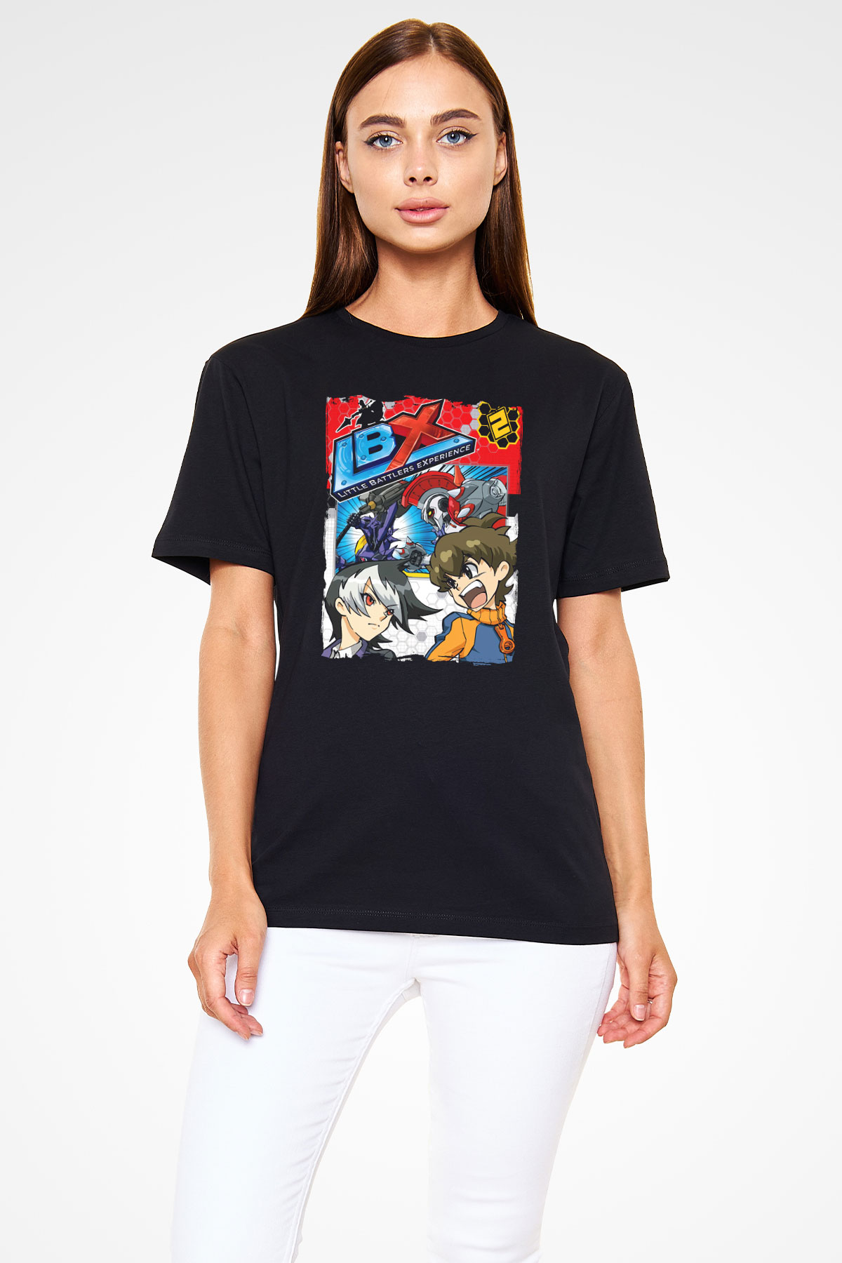 Little Battlers Experience Siyah Unisex Tişört T-Shirt
