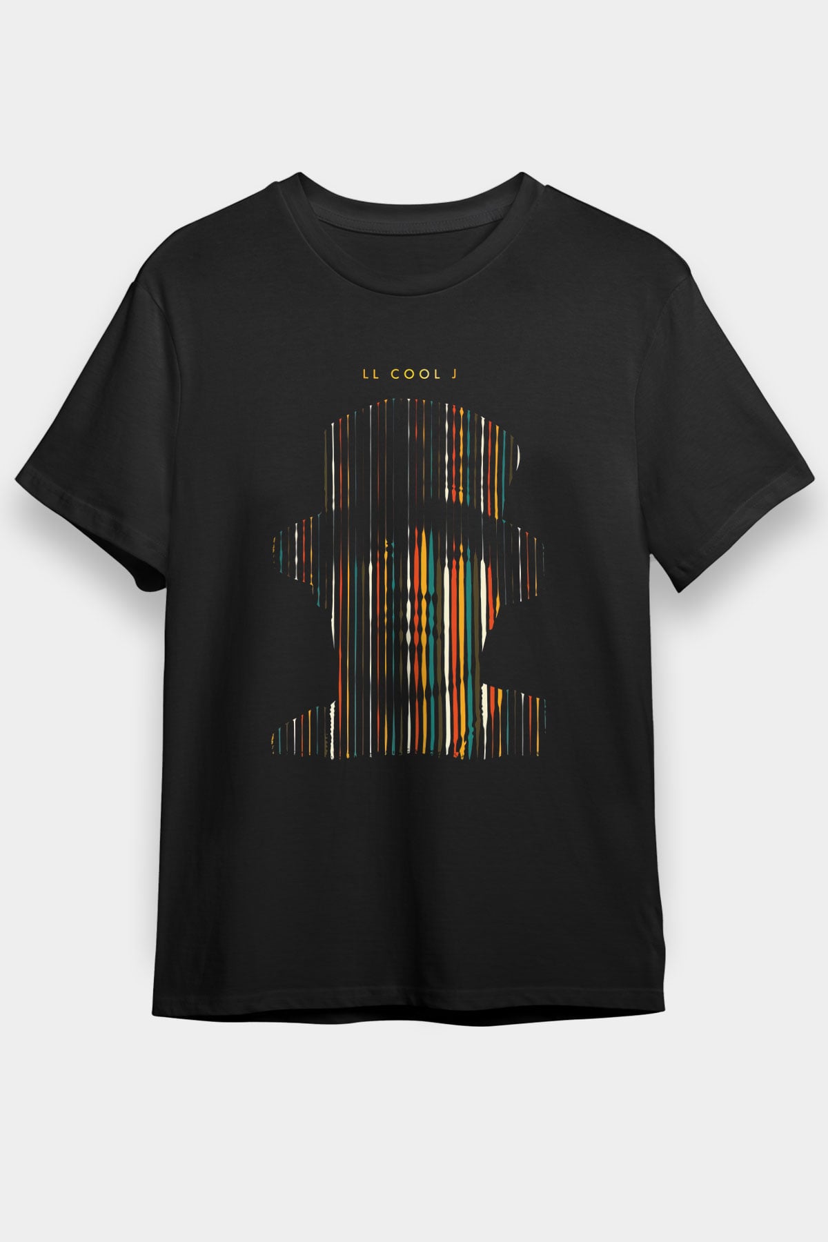LL Cool J Siyah Unisex Tişört T-Shirt - TişörtFabrikası