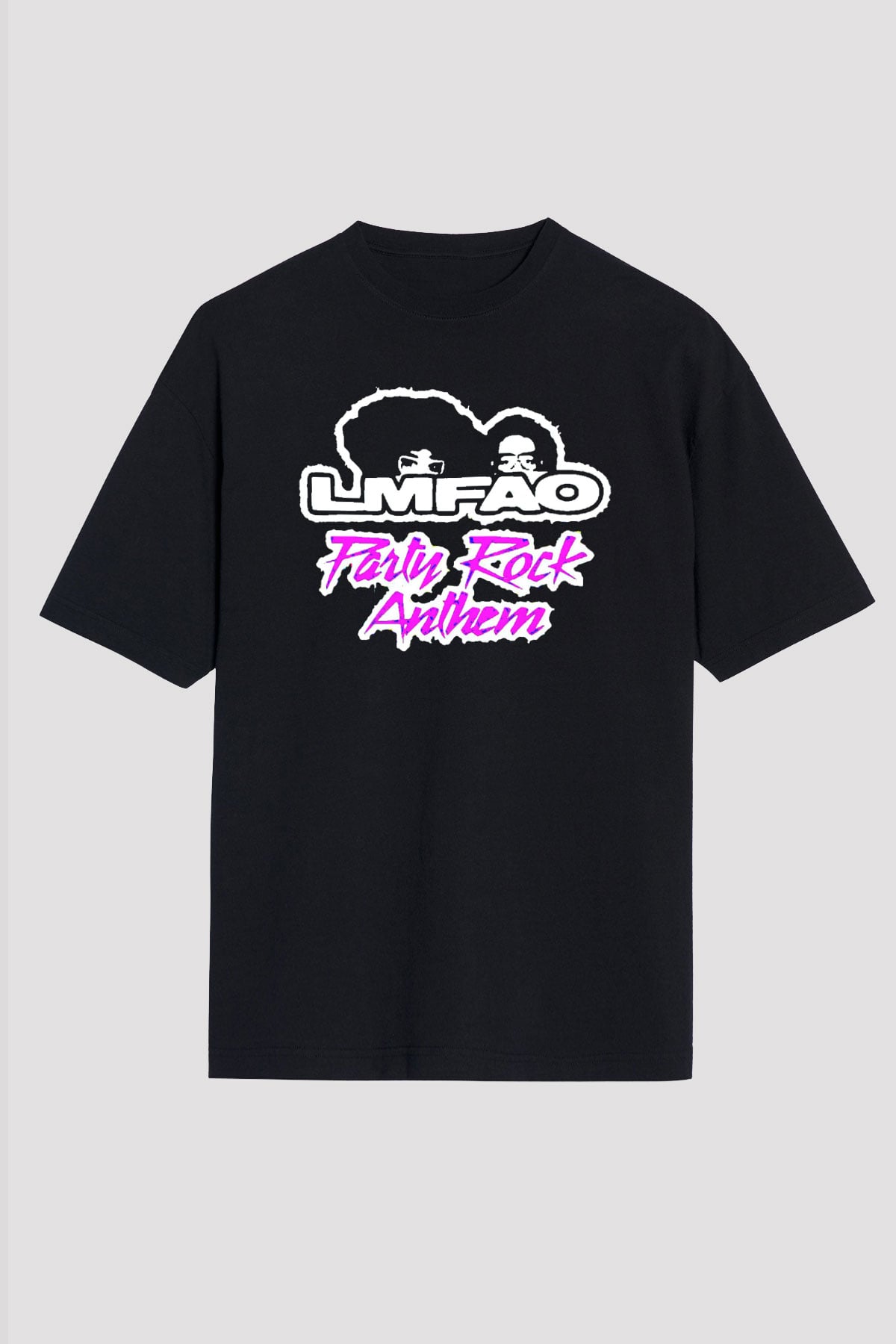 LMFAO Siyah Unisex Tişört T-Shirt - TişörtFabrikası