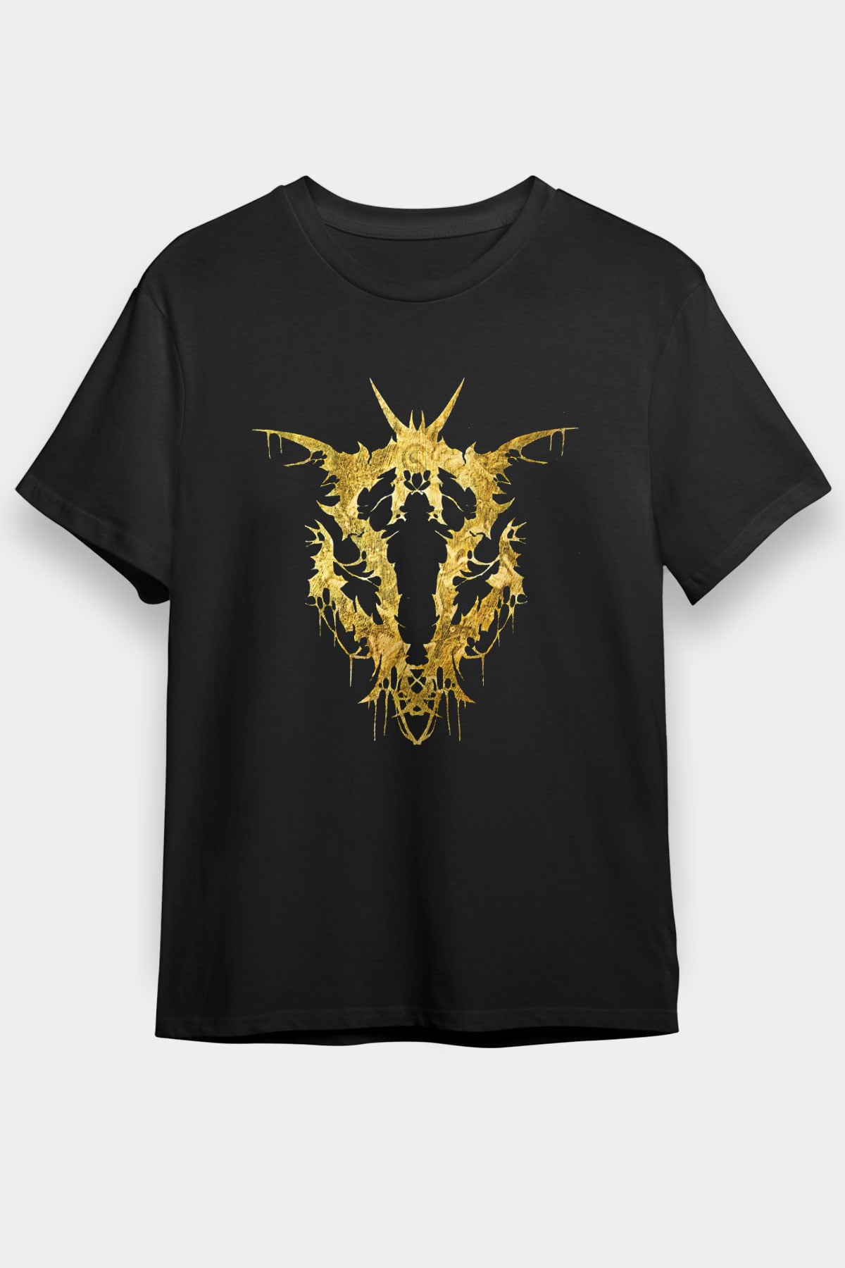 Lorna Shore Baskılı Unisex Siyah Tişört - Tshirt