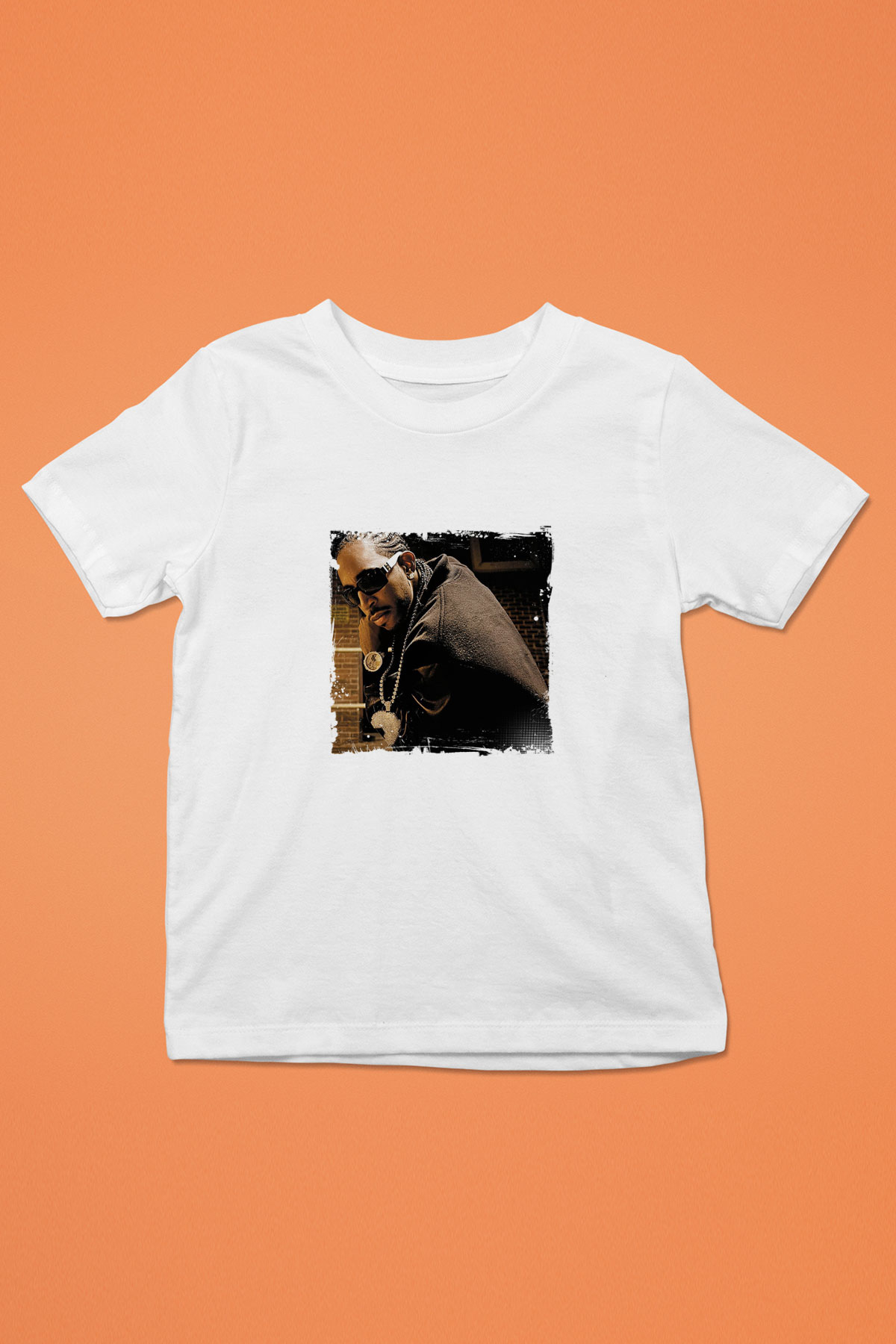 Ludacris Baskılı Unisex Beyaz Çocuk Tişört