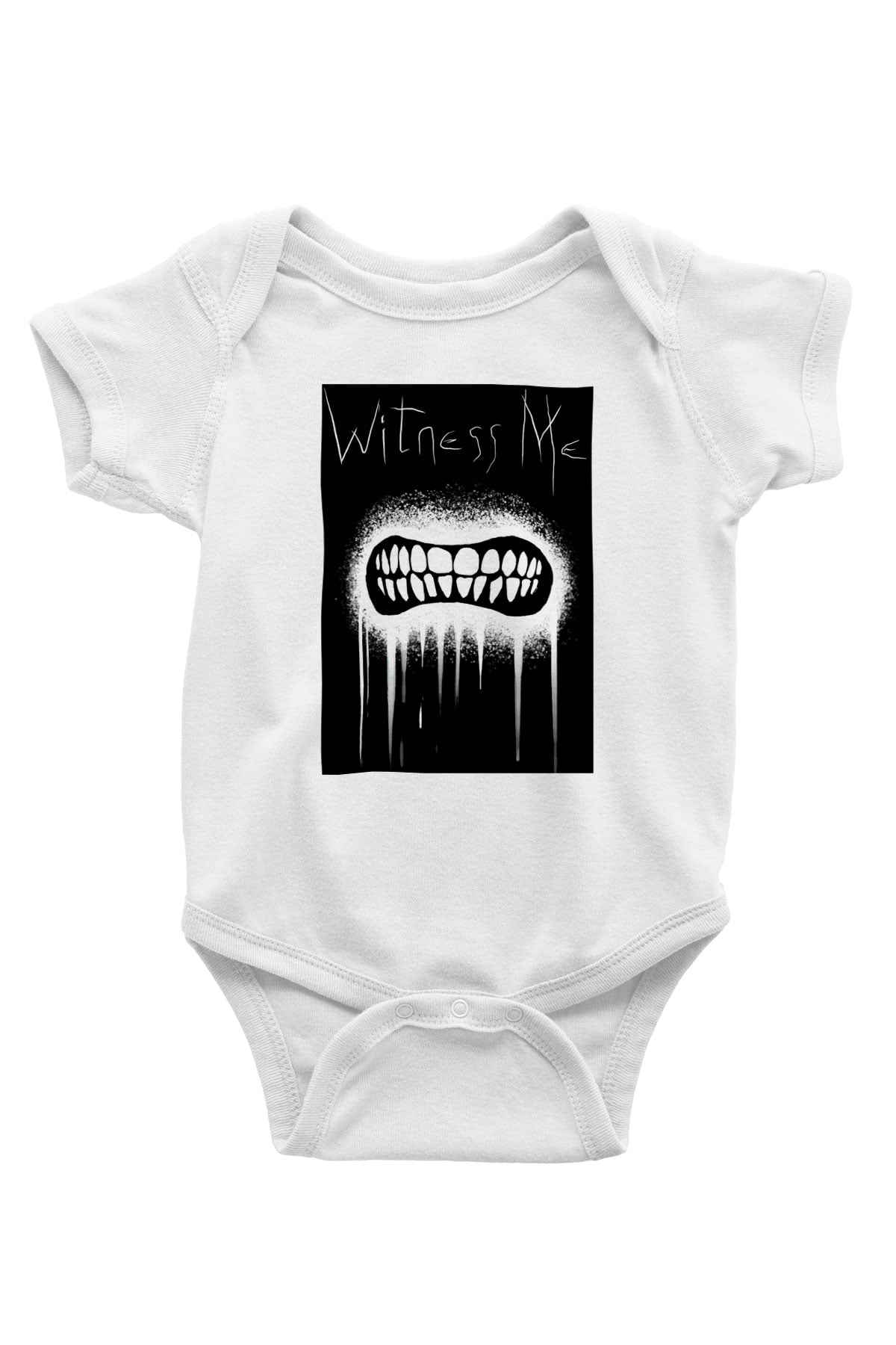 Mad Max Baskılı Beyaz Unisex Bebek Body - Zıbın