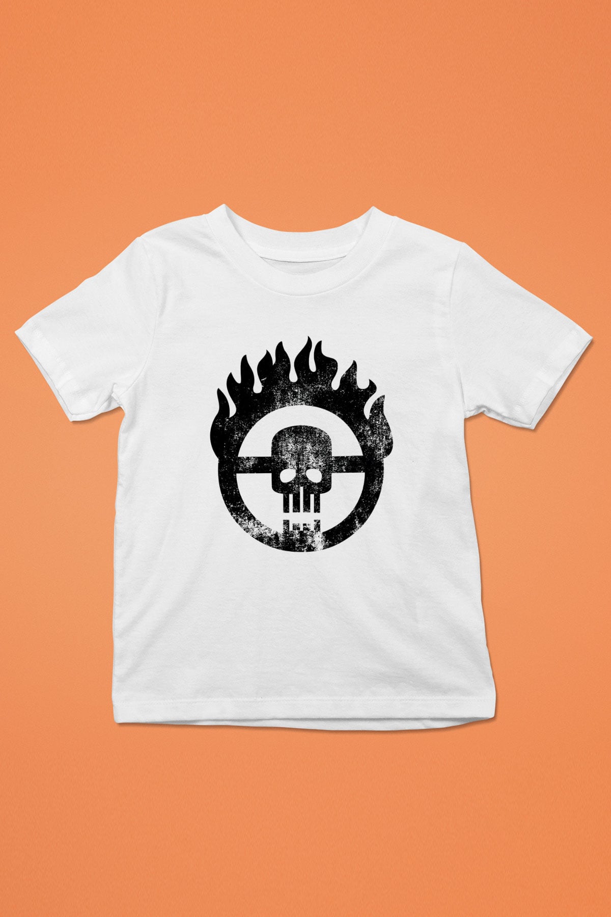 Mad Max Baskılı Beyaz Unisex Çocuk Tişört