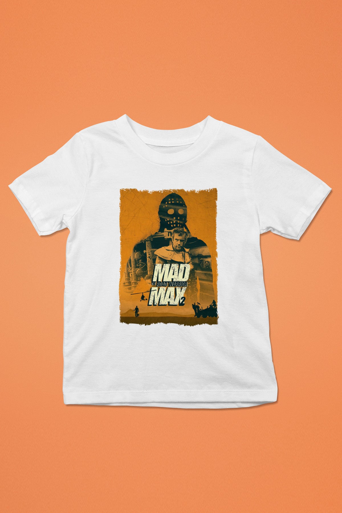 Mad Max Beyaz Unisex Çocuk Tişört