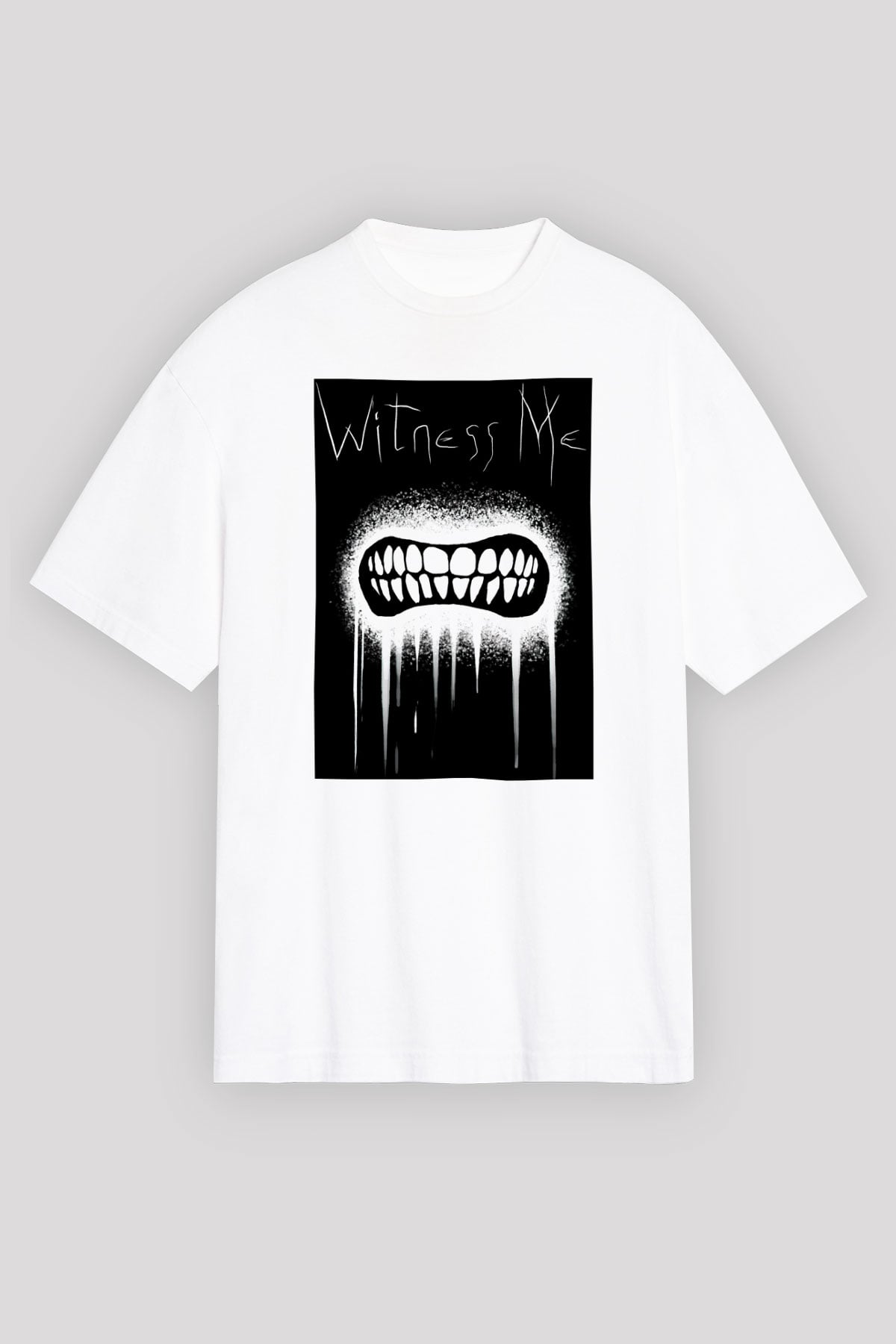 Mad Max Beyaz Unisex Oversize Tişört T-Shirt