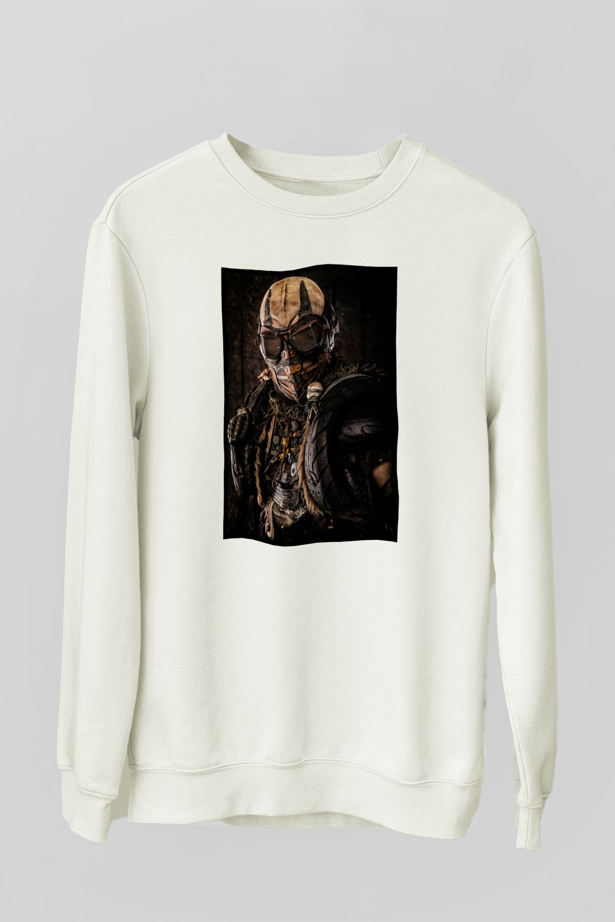 Mad Max Beyaz Unisex Sweatshirt