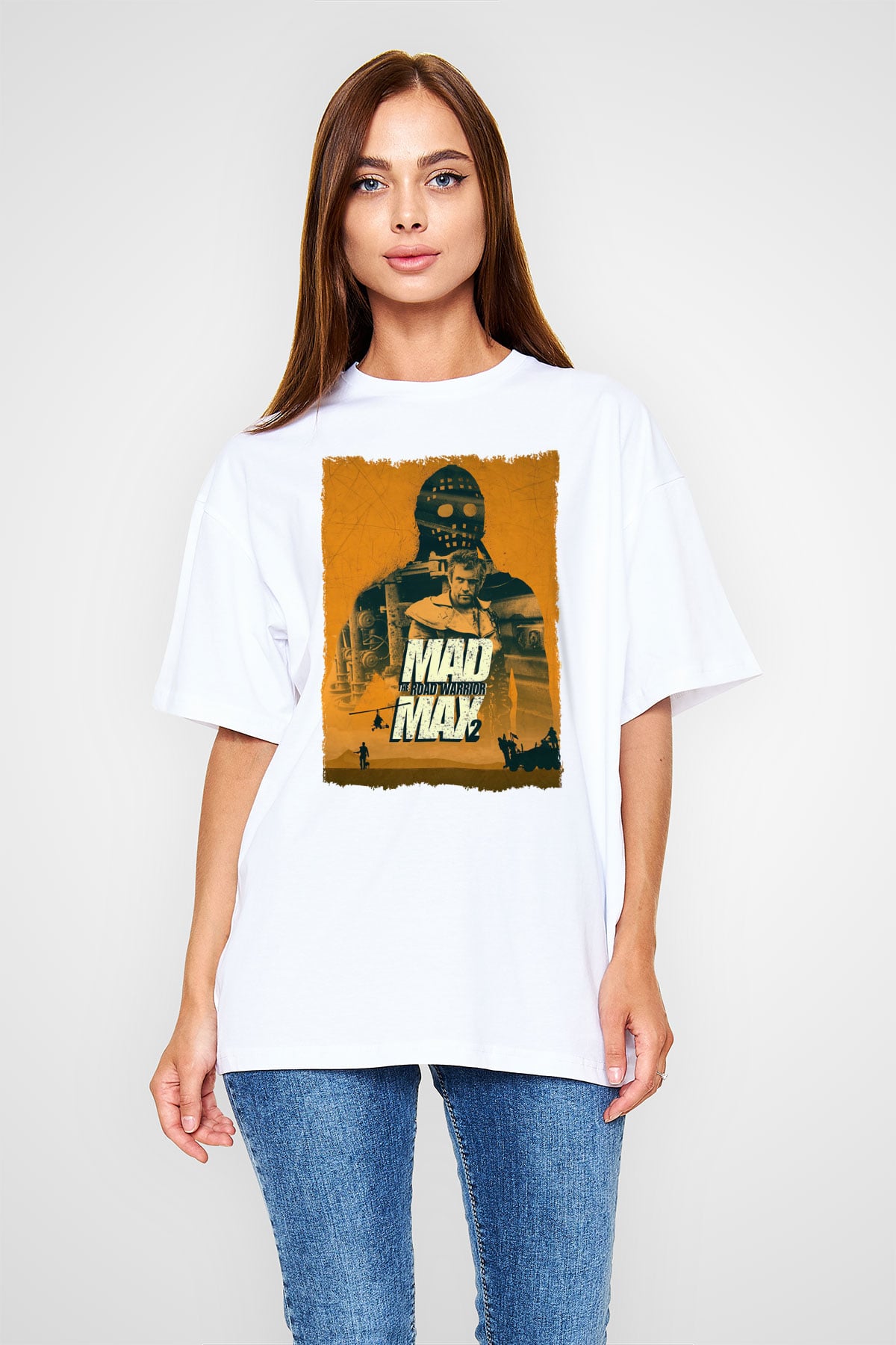 Mad Max Beyaz Unisex Tişört T-Shirt