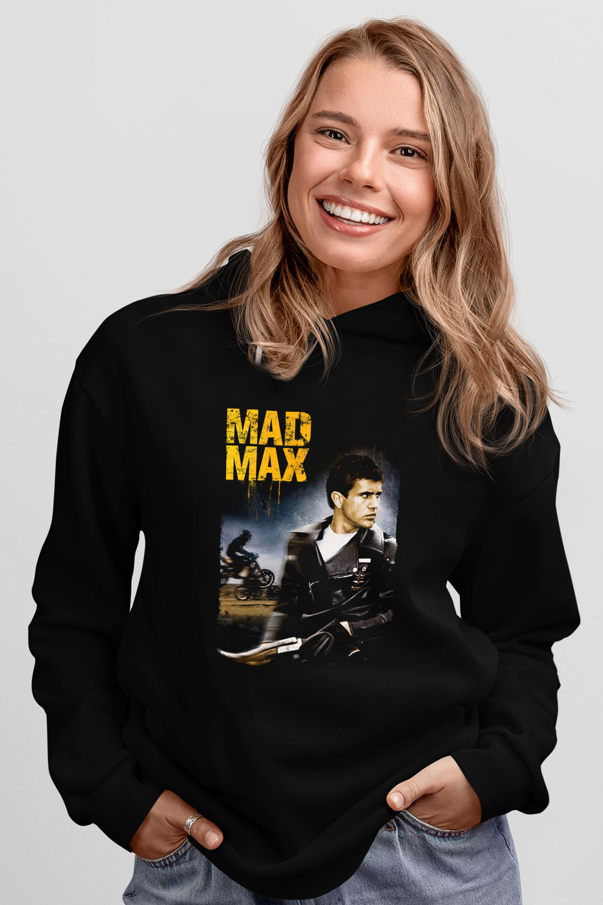 Mad Max Siyah Unisex Hoodie