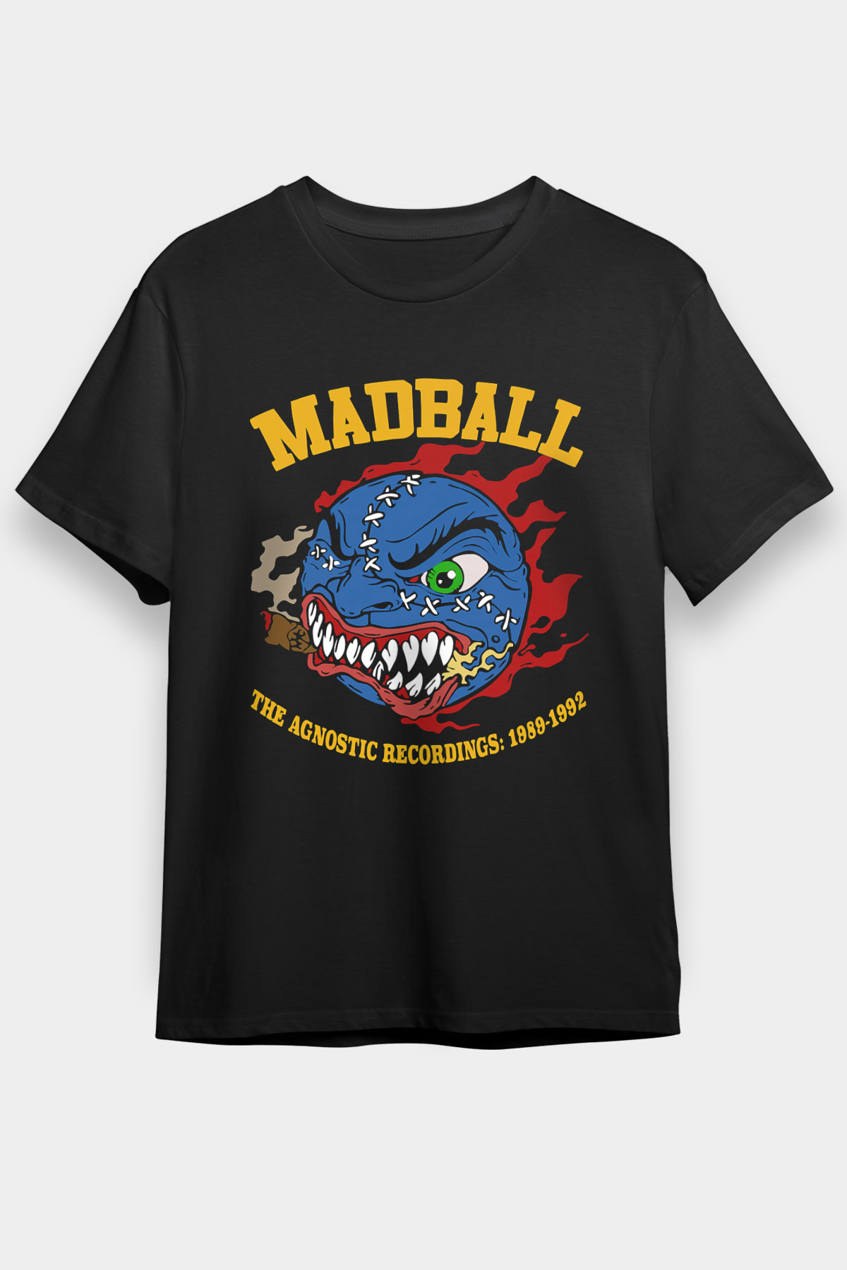 Madball Siyah Unisex Tişört T-Shirt - TişörtFabrikası