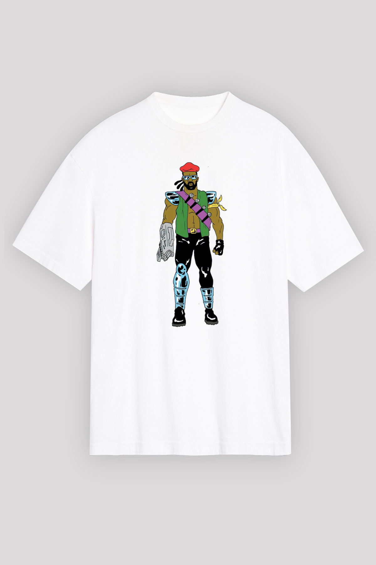 Major Lazer Beyaz Unisex Tişört T-Shirt - TişörtFabrikası