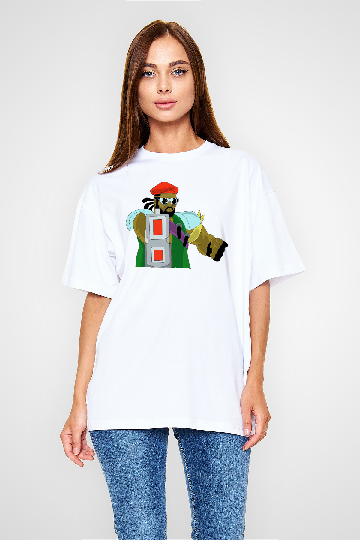 Major Lazer Beyaz Unisex Tişört T-Shirt - TişörtFabrikası