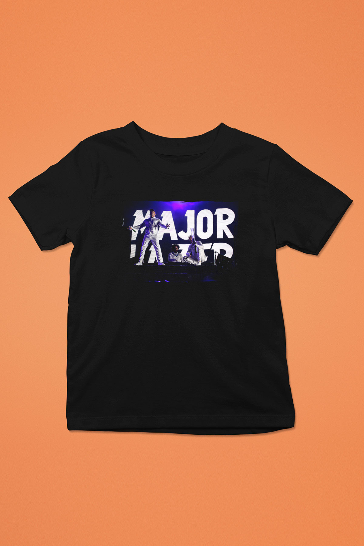 Major Lazer Siyah Unisex Çocuk Tişört