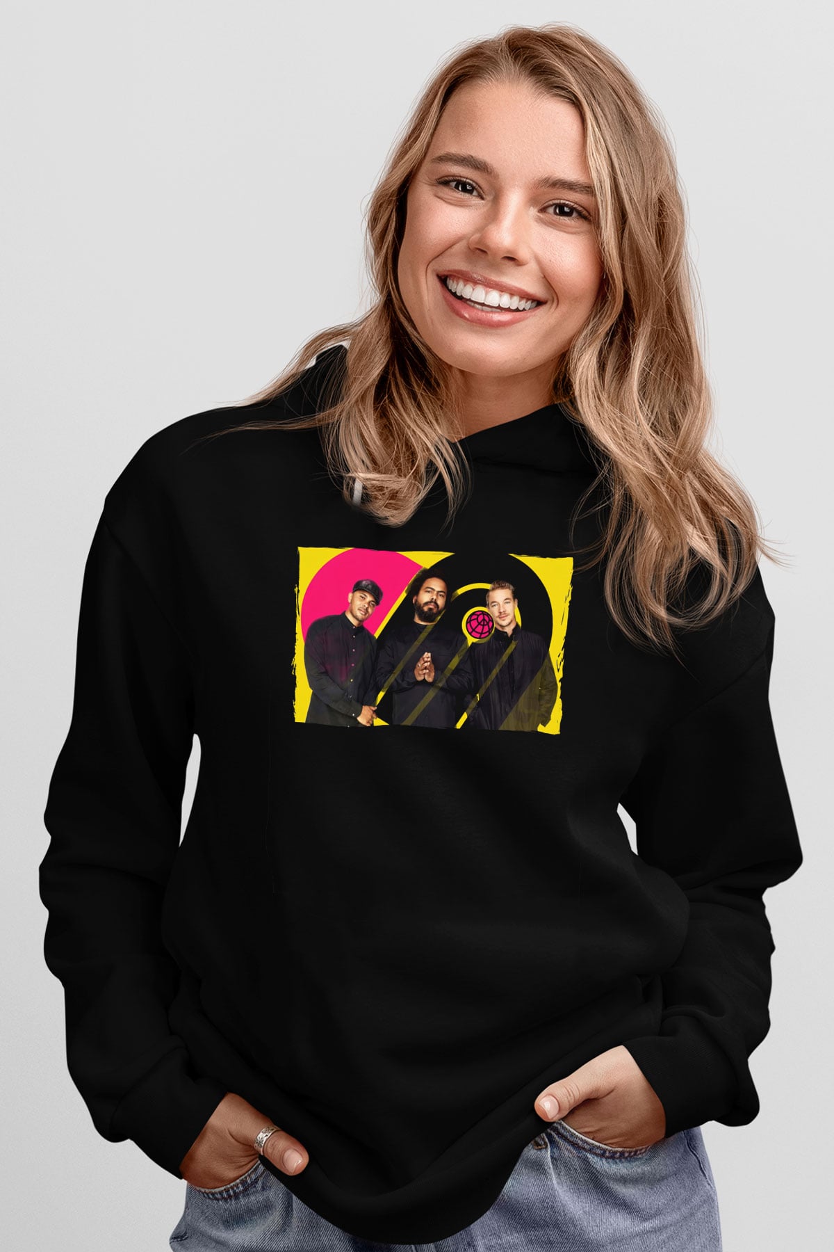 Major Lazer Siyah Unisex Kapüşonlu Sweatshirt