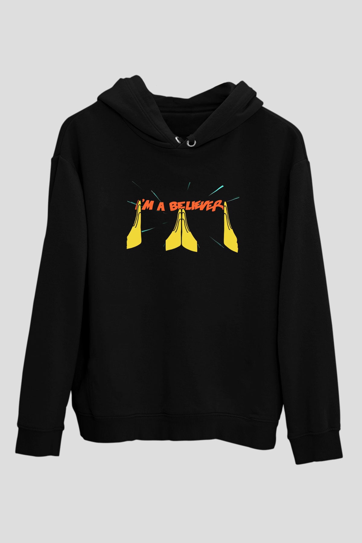 Major Lazer Siyah Unisex Kapüşonlu Sweatshirt