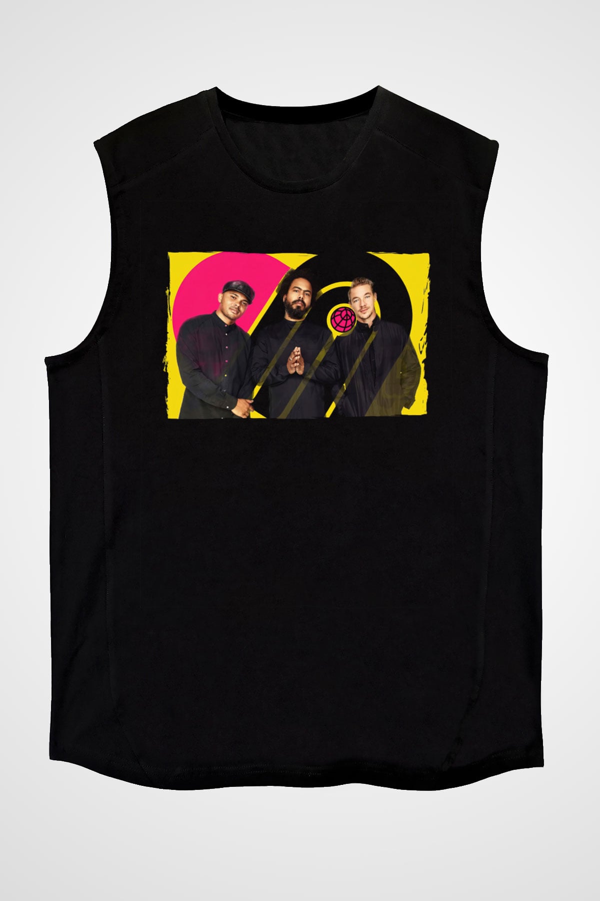 Major Lazer Siyah Unisex Kolsuz Tişört