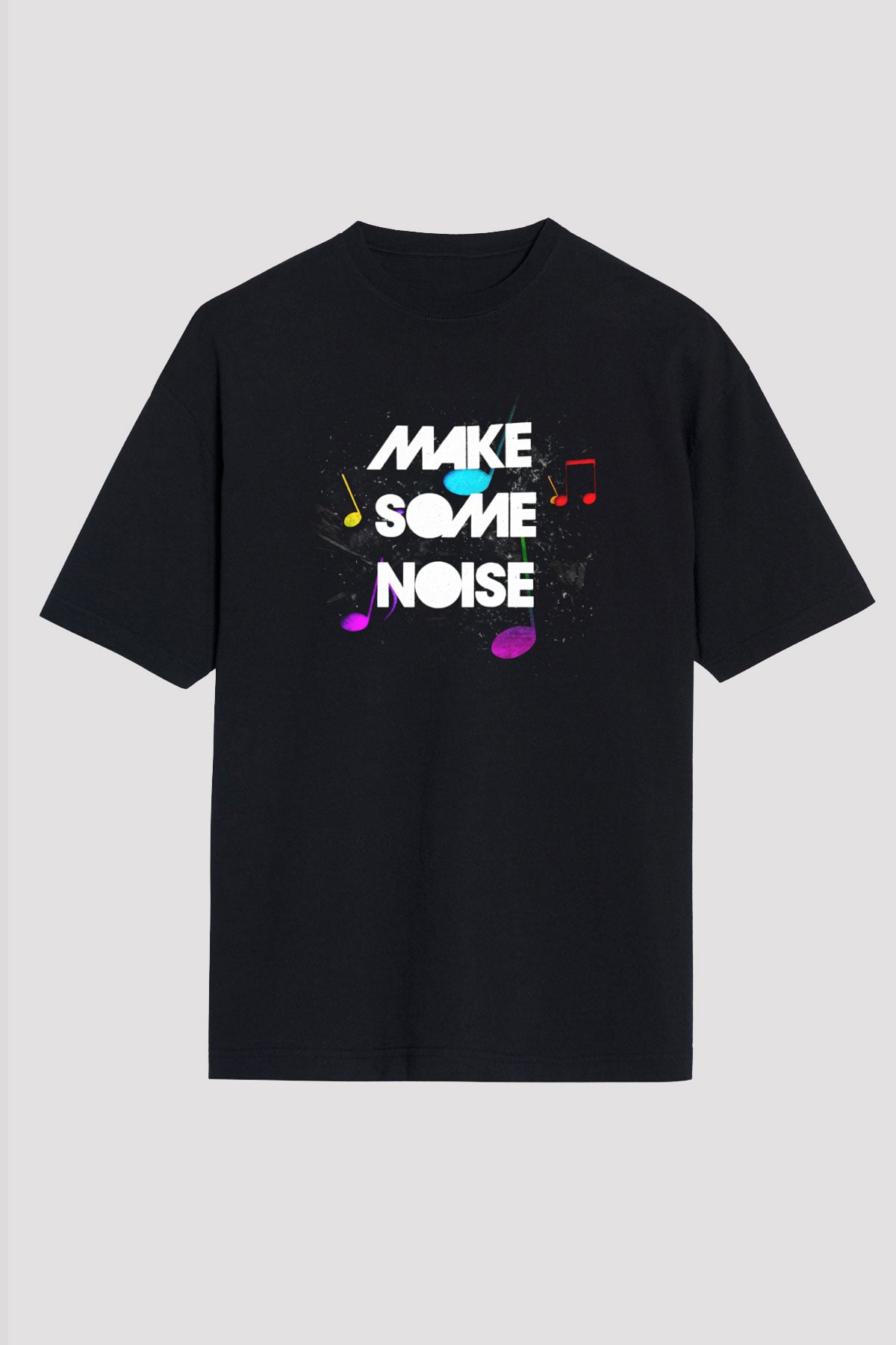 Major Lazer Siyah Unisex Oversize Tişört T-Shirt