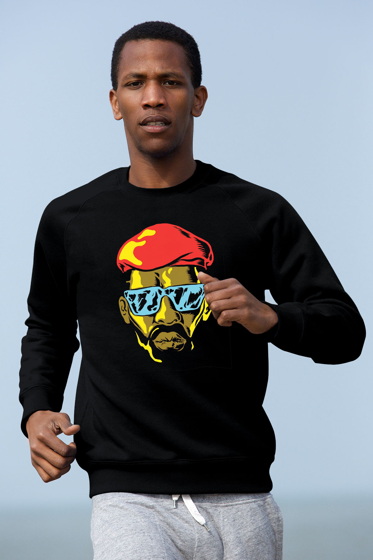 Major Lazer Siyah Unisex Sweatshirt