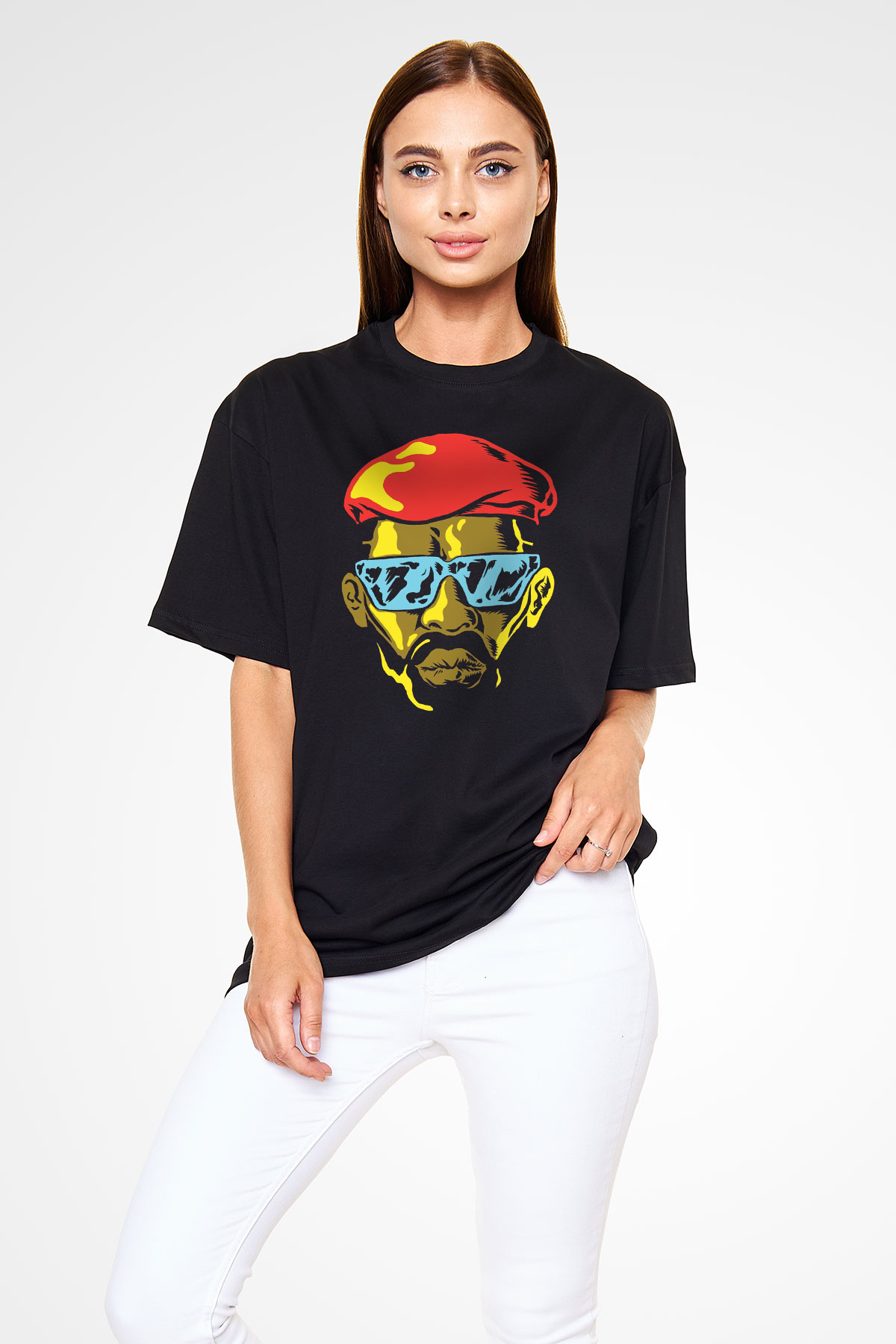 Major Lazer Siyah Unisex Tişört T-Shirt - TişörtFabrikası