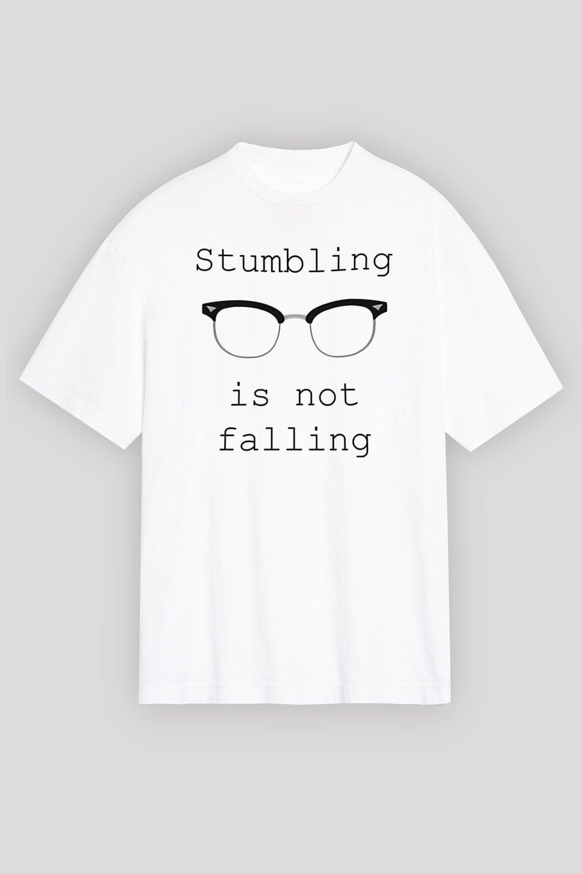 Malcolm X James Baskılı Beyaz Unisex Oversize Tişört - Tshirt