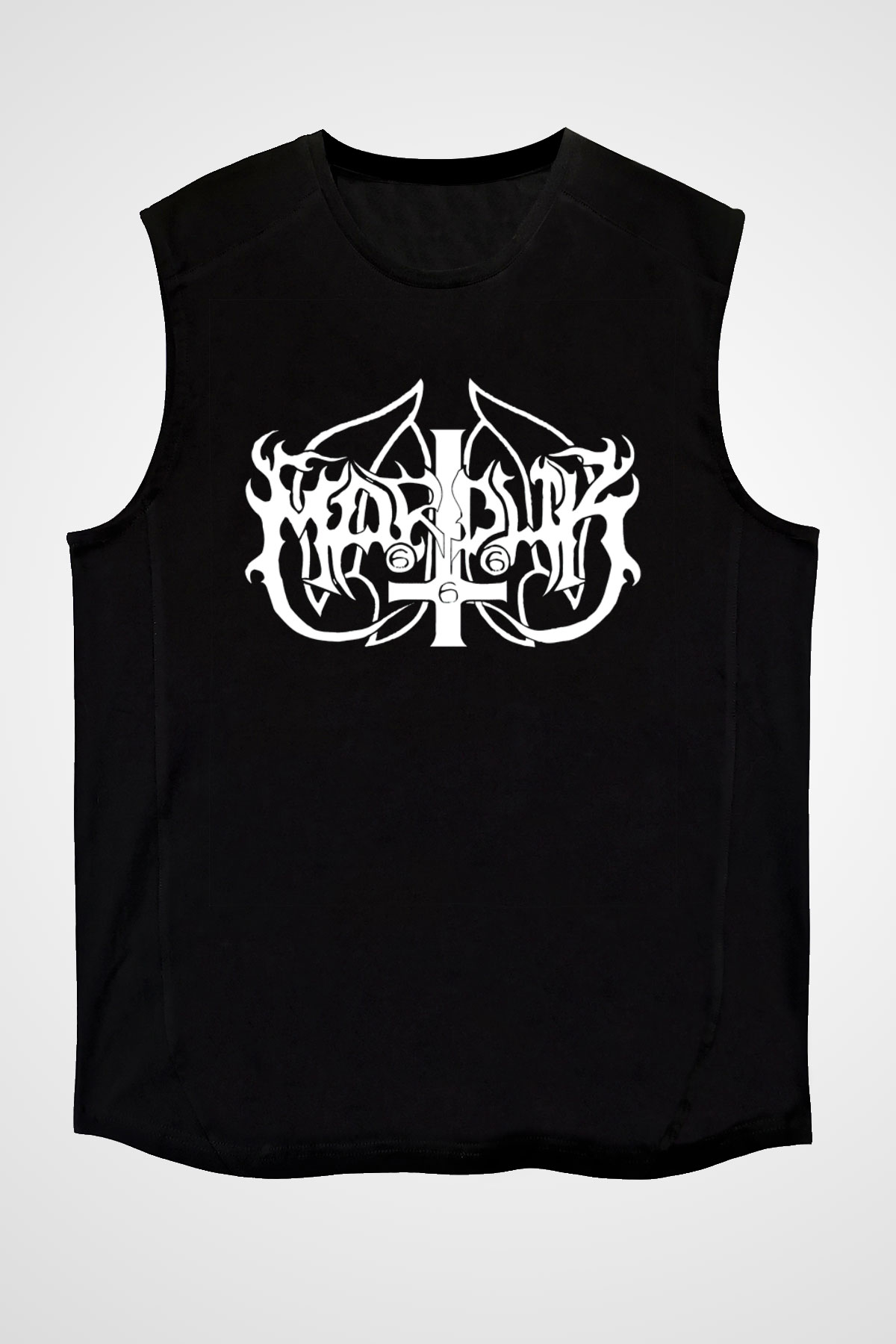 Marduk Siyah Unisex Kolsuz Tişört