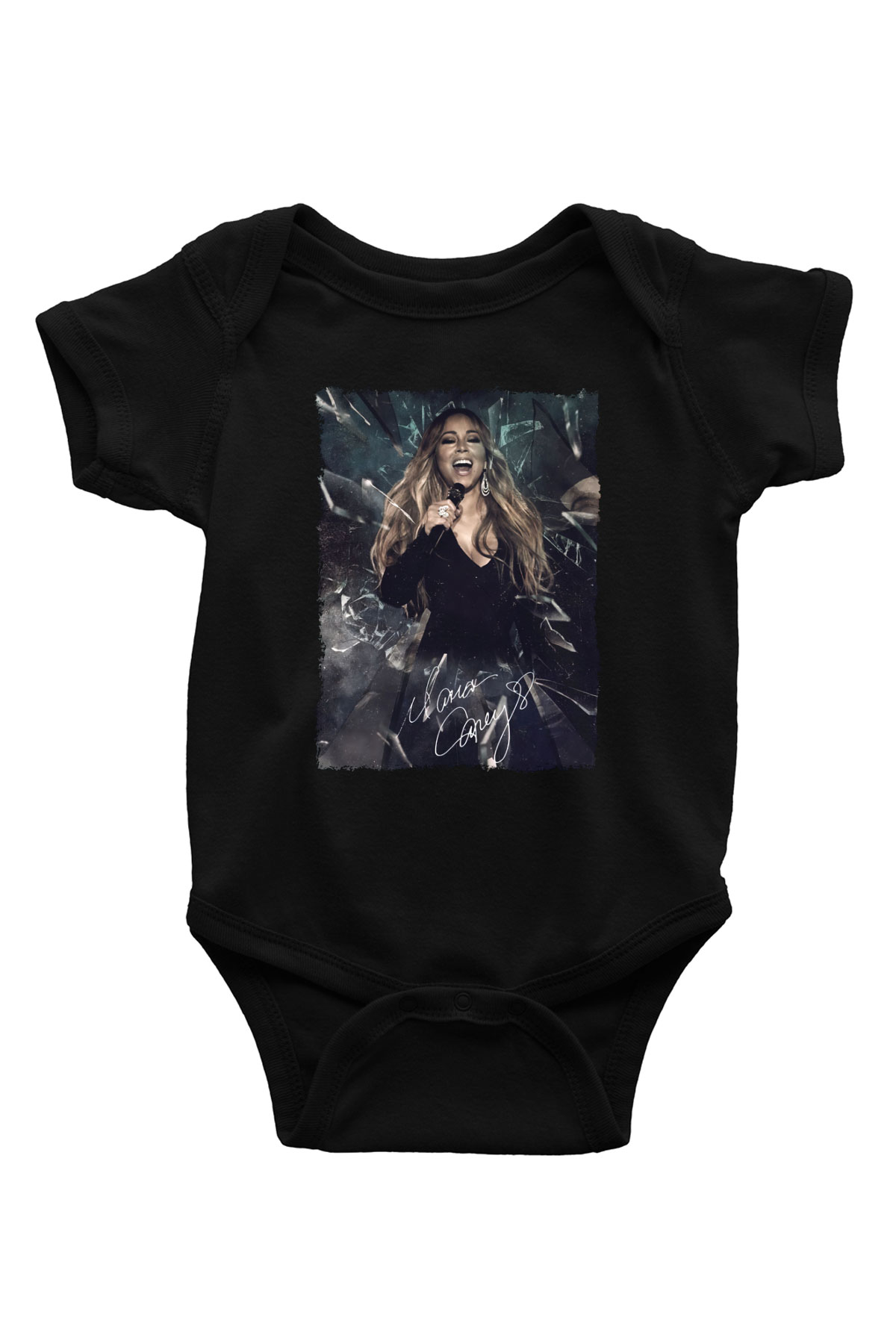 Mariah Carey Siyah Bebek Body - Zıbın
