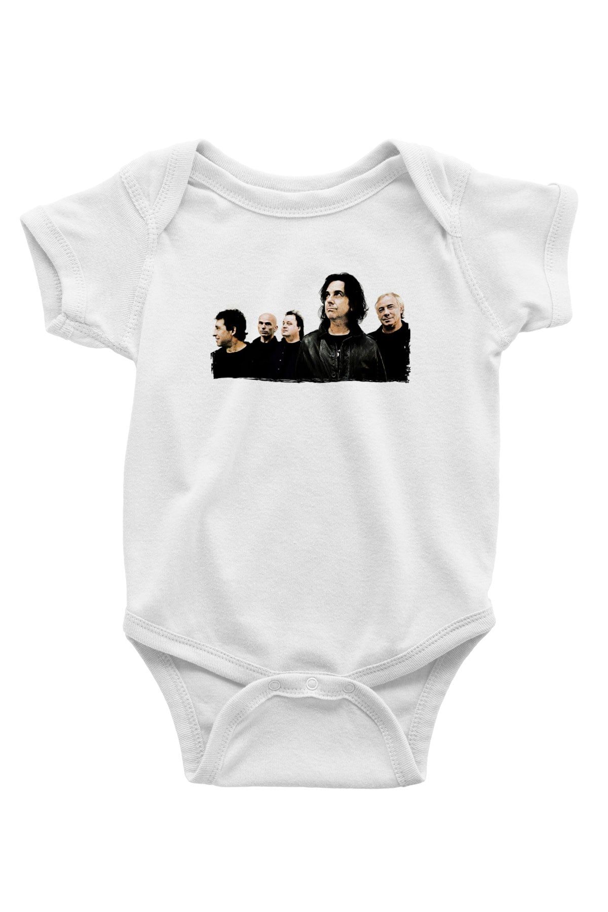 Marillion Baskılı Beyaz Unisex Bebek Body - Zıbın