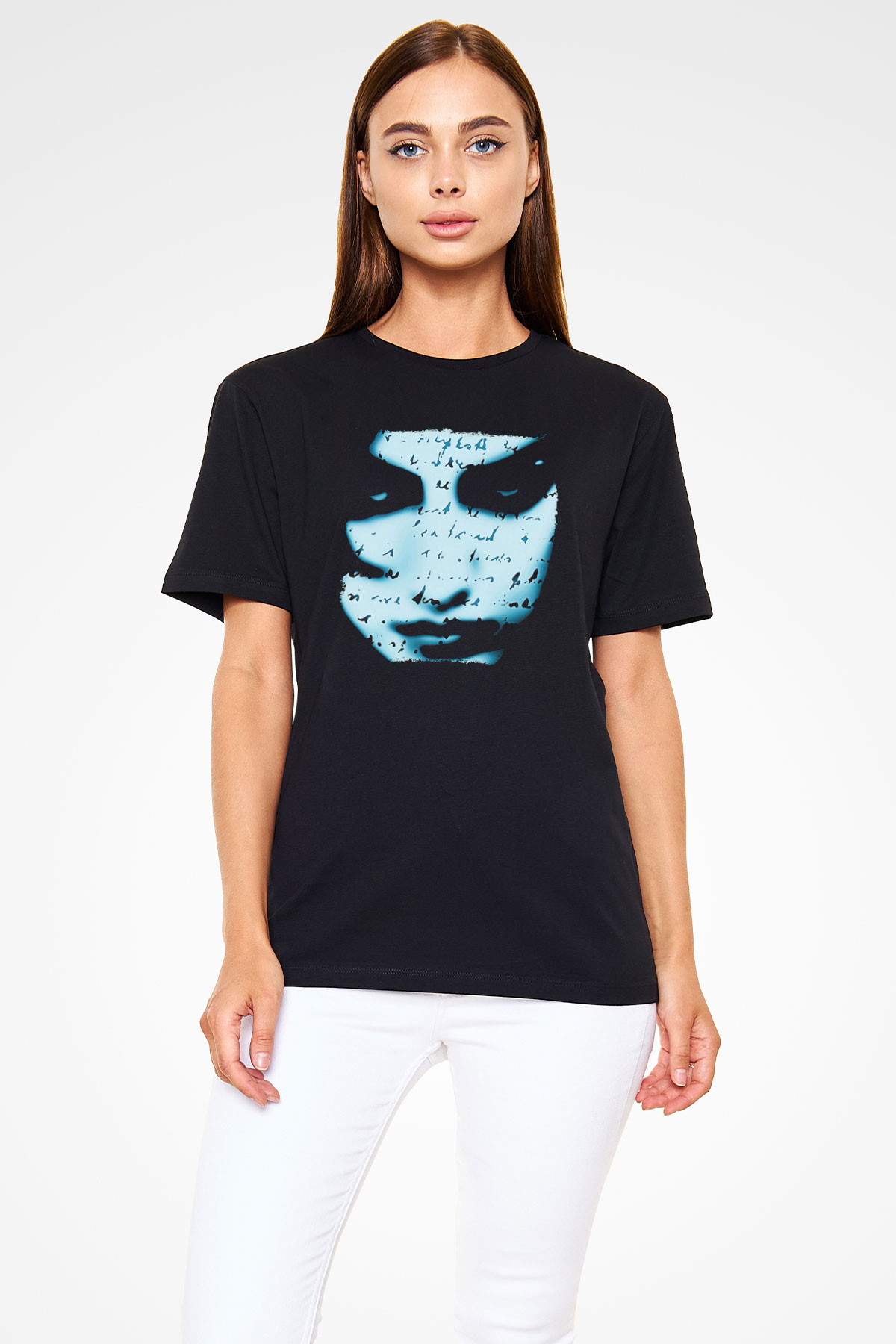 Marillion Baskılı Unisex Siyah Tişört - Tshirt