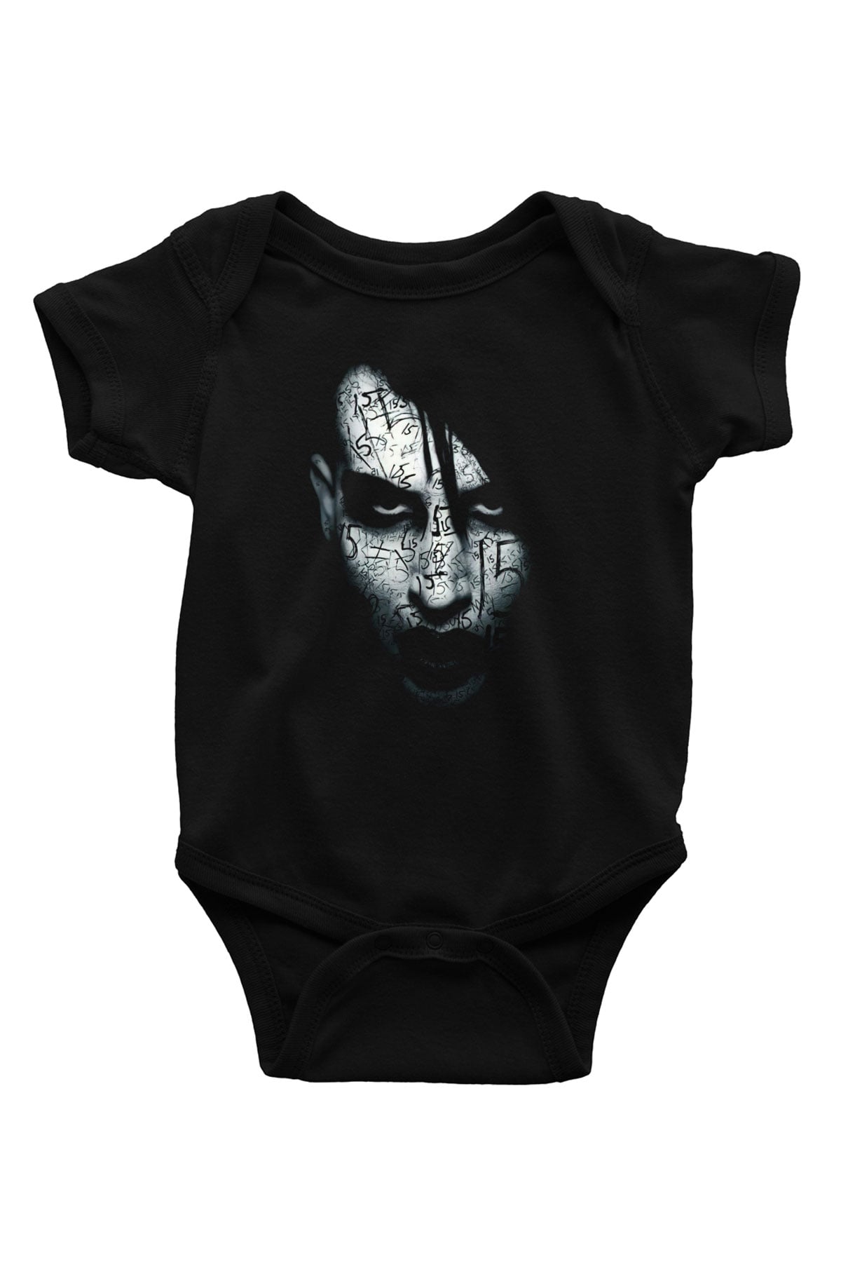 Marilyn Manson Siyah Bebek Body - Zıbın